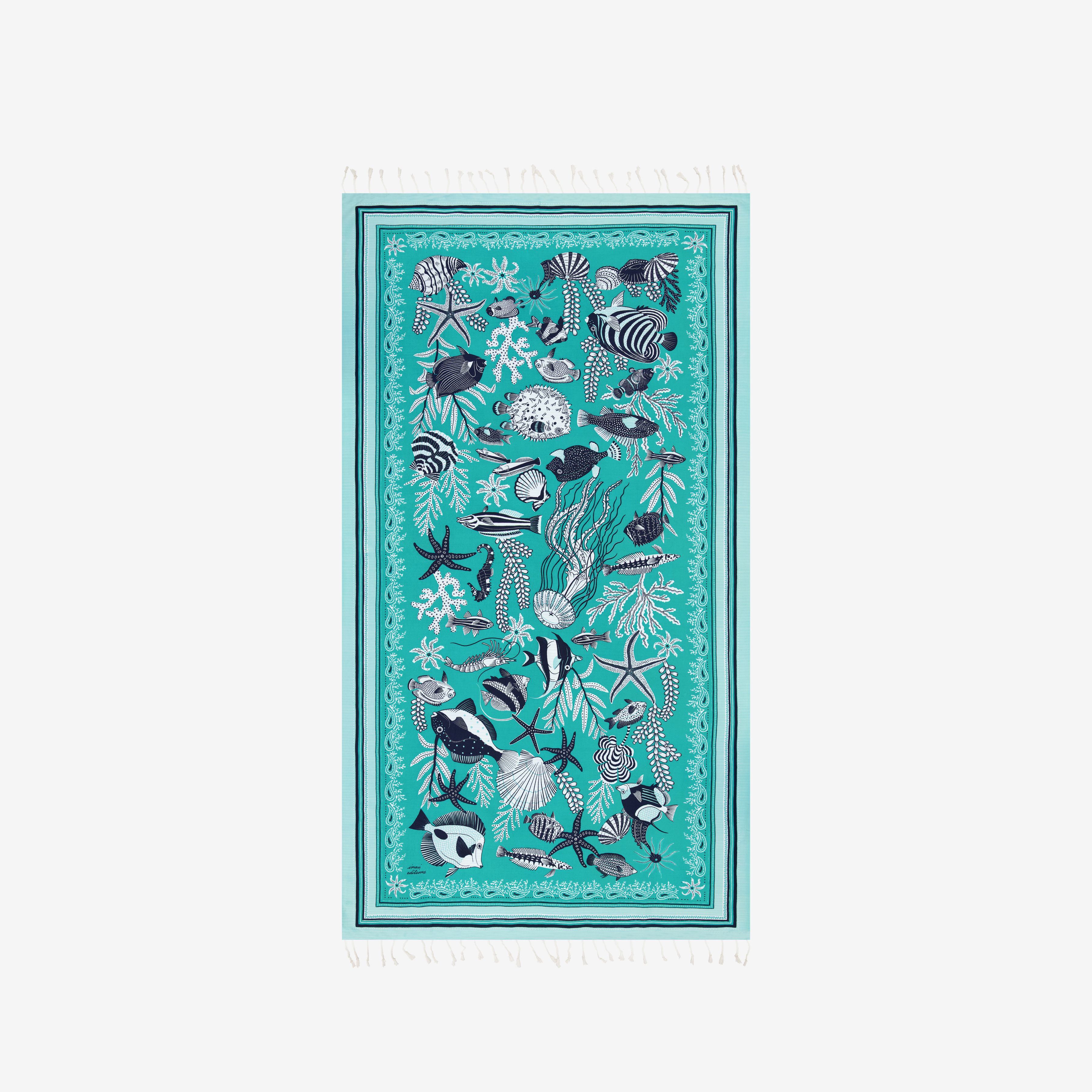 Fouta Towel 100 - Neptune - Turquoise