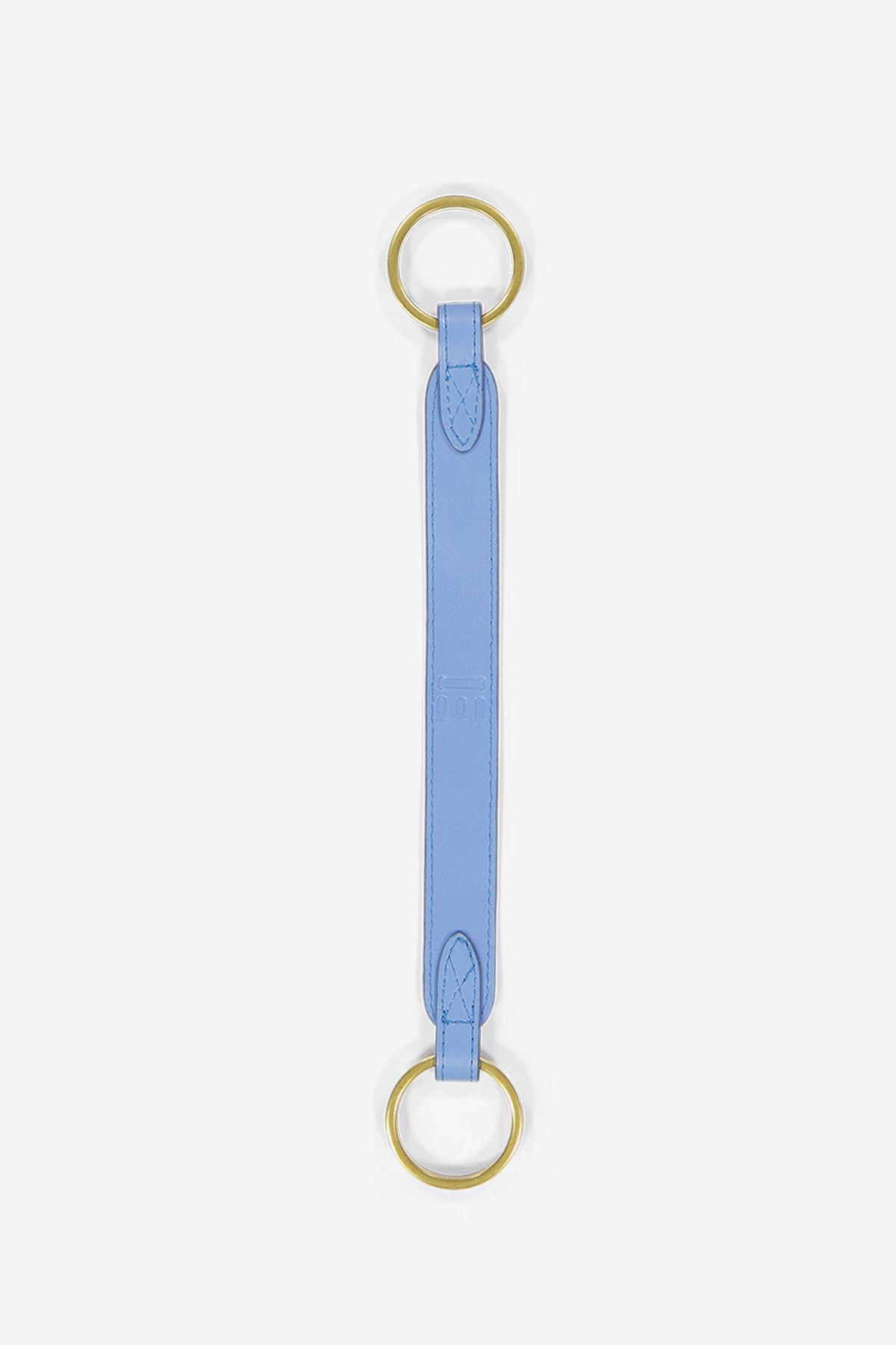 Leather Handle - Light Blue