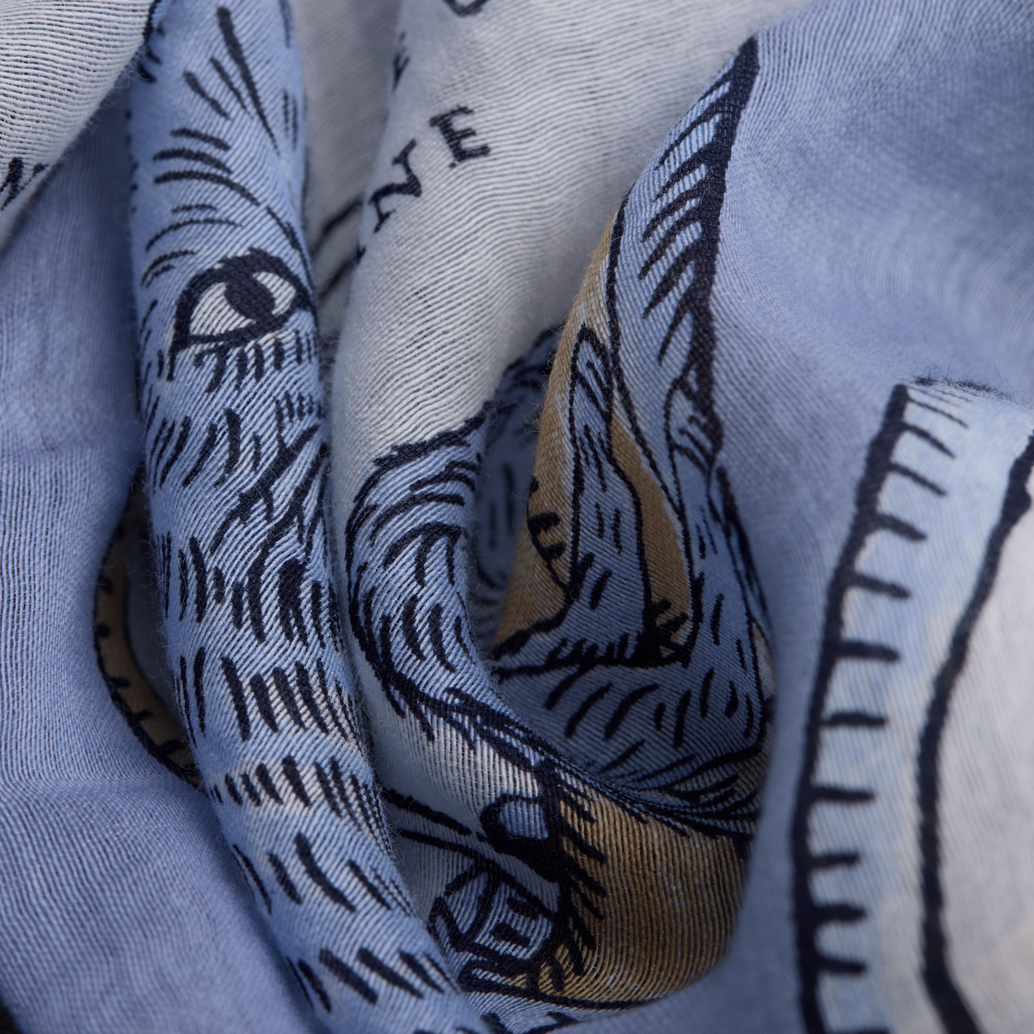 Scarf 100 - Chance Inoui - Blue