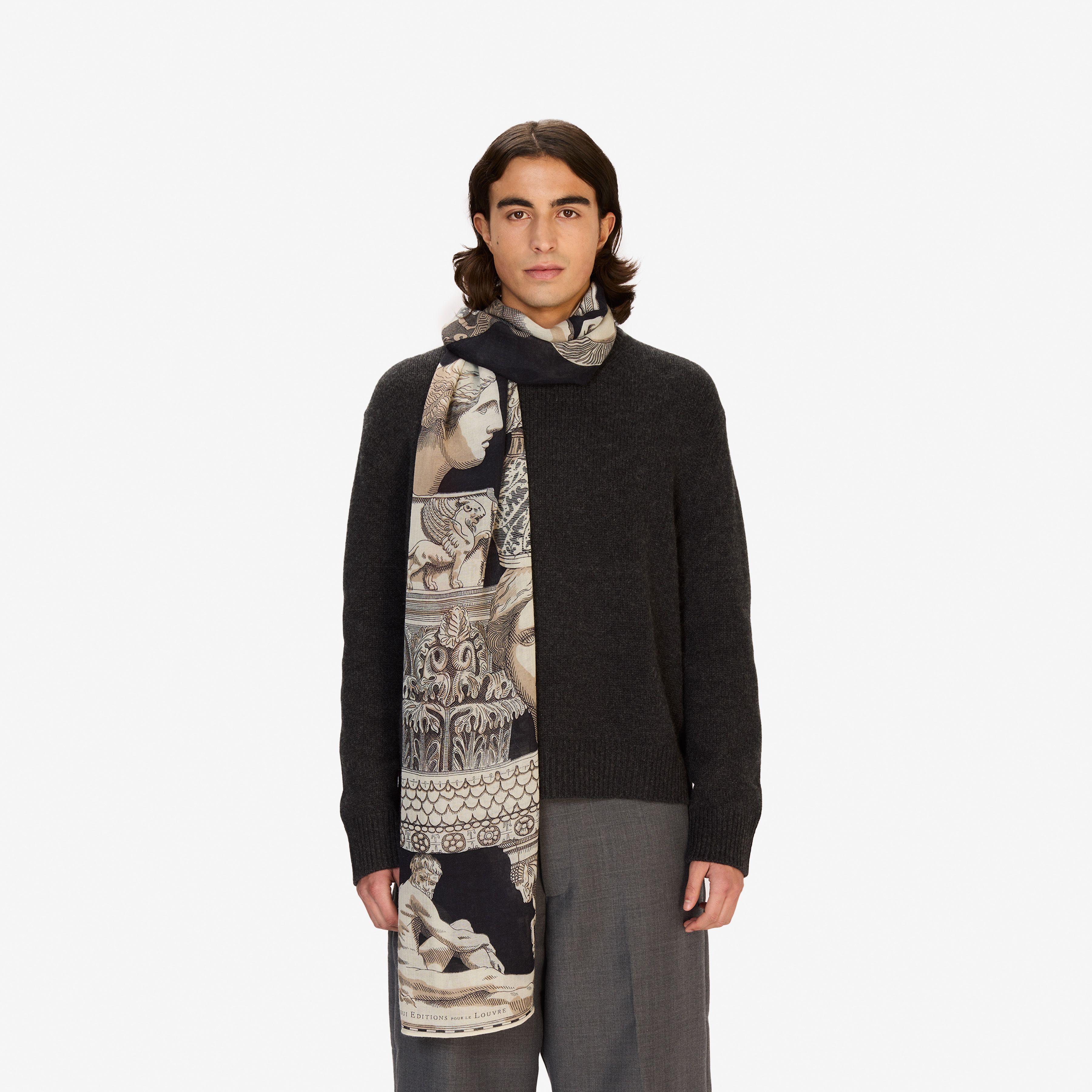 Scarf 80 - Archives - Black