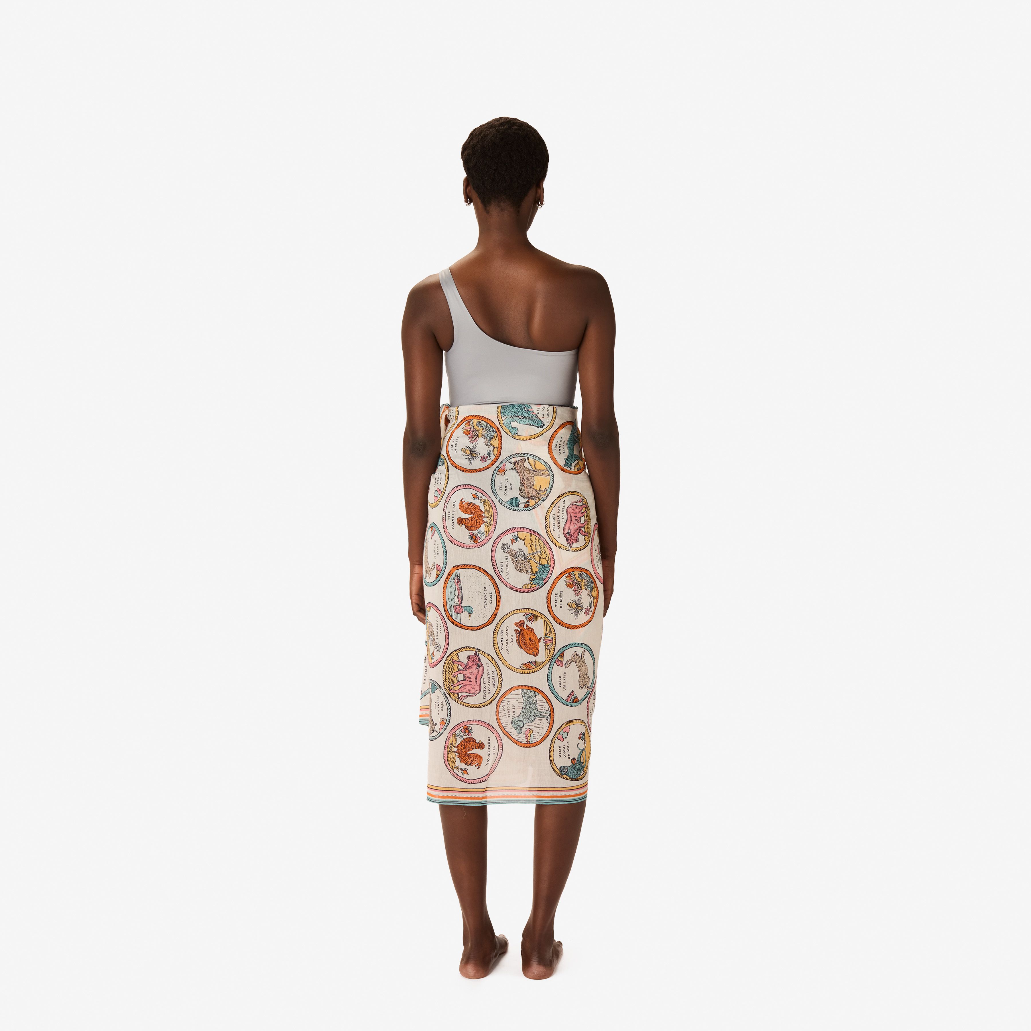 Scarf 100 - Chance Inoui - Off White