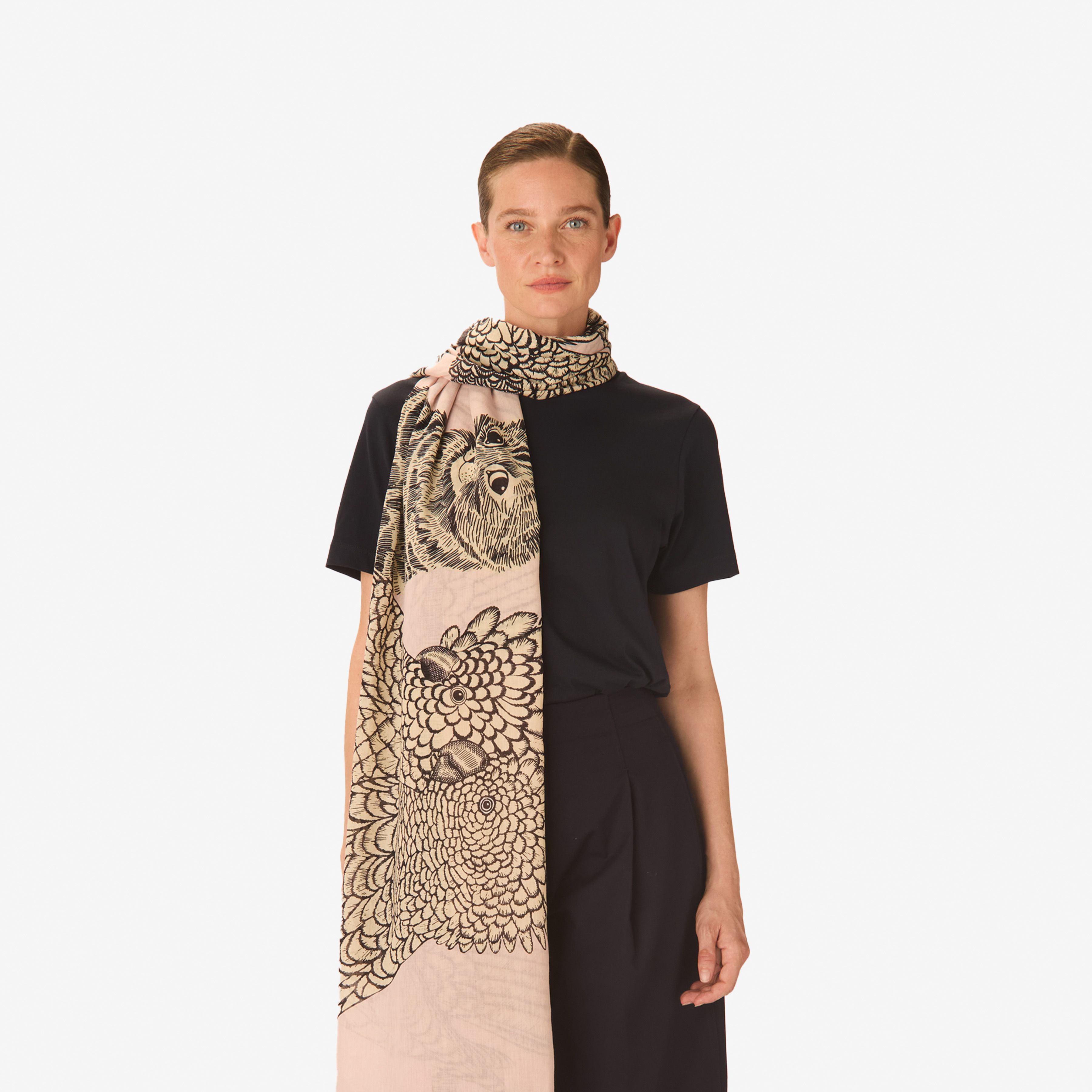 Scarf 100 - Caracat - Nude