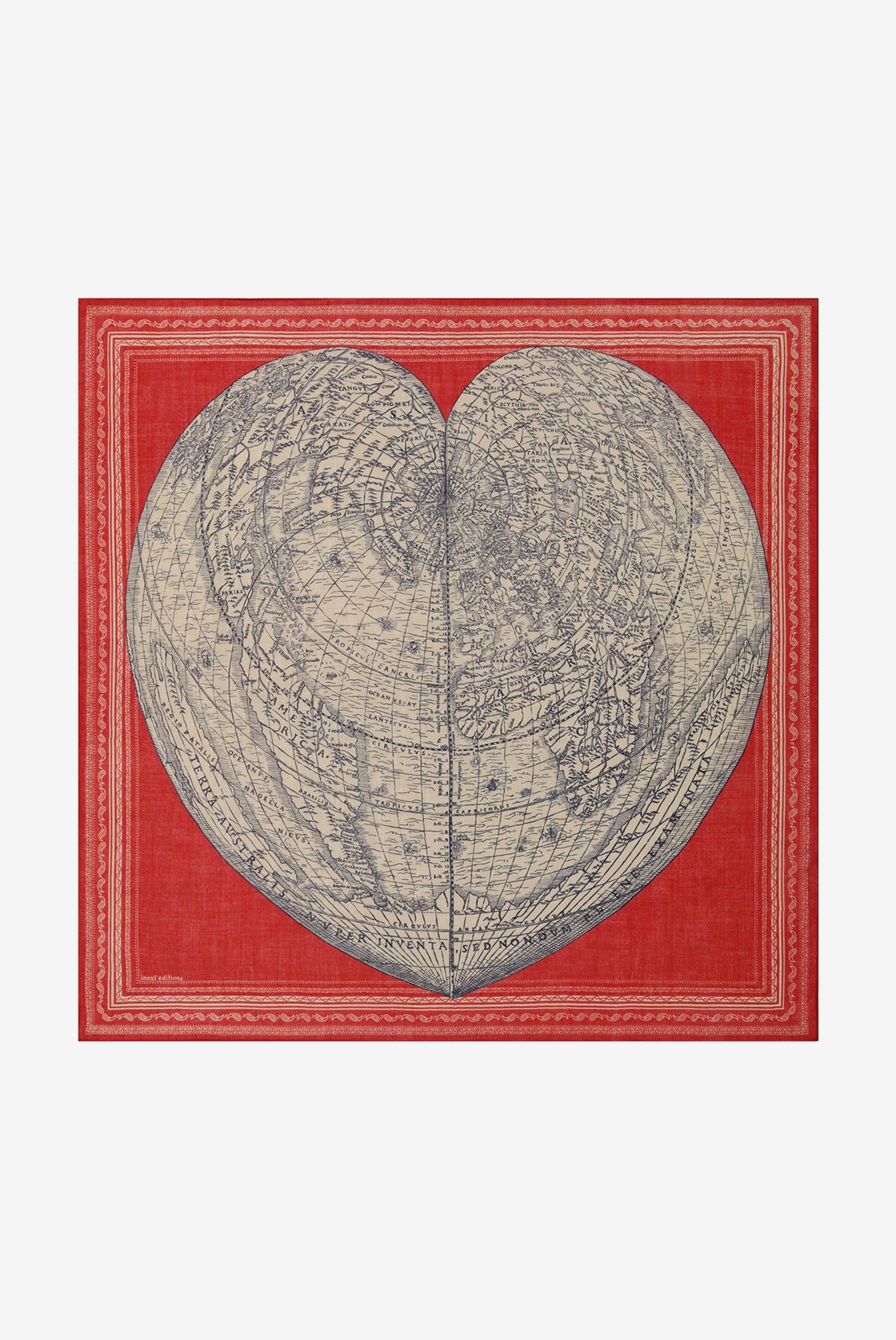 Square 130 - Mappemonde - Red