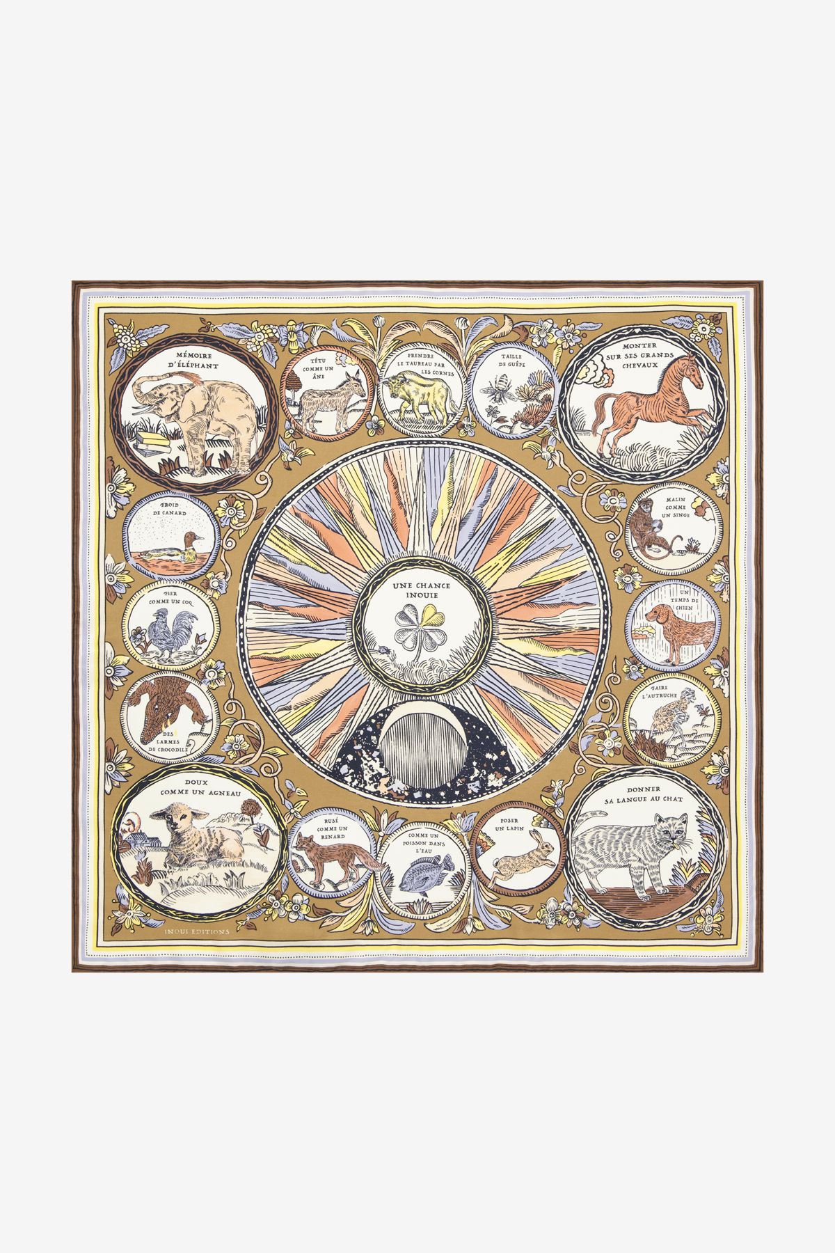 Square 70 - Chance Inoui - Golden Brown