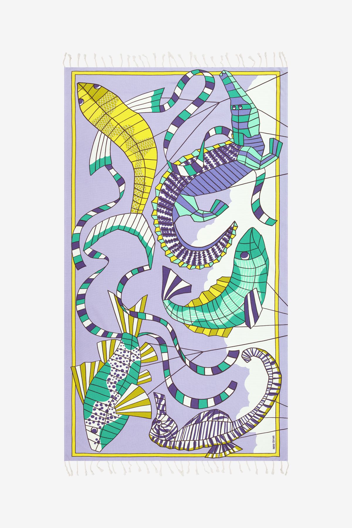 Fouta Towel 100 - Cerfs Volants - Parma