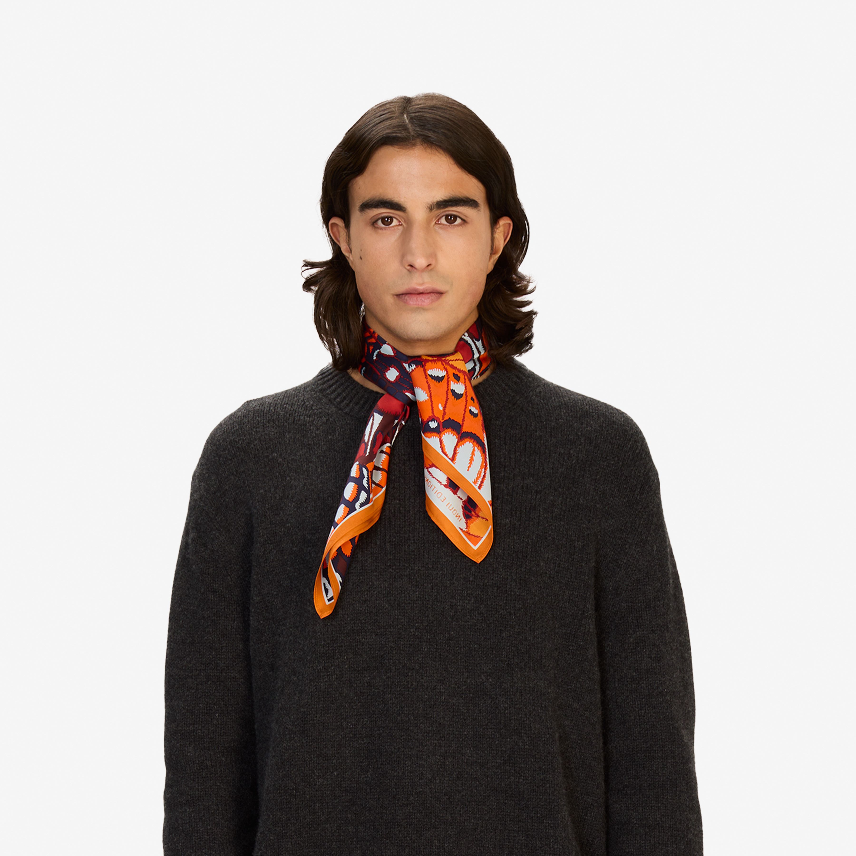 Square 65 - Papillons - Orange