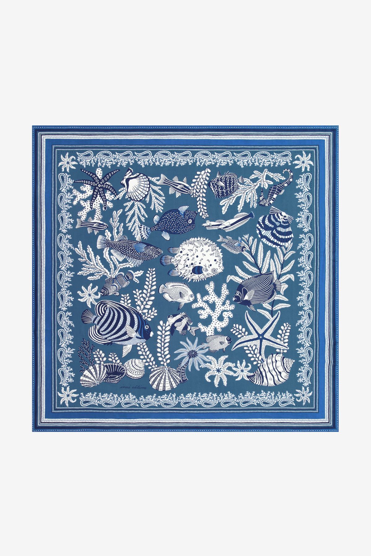 Square 100 - Neptune - Blue