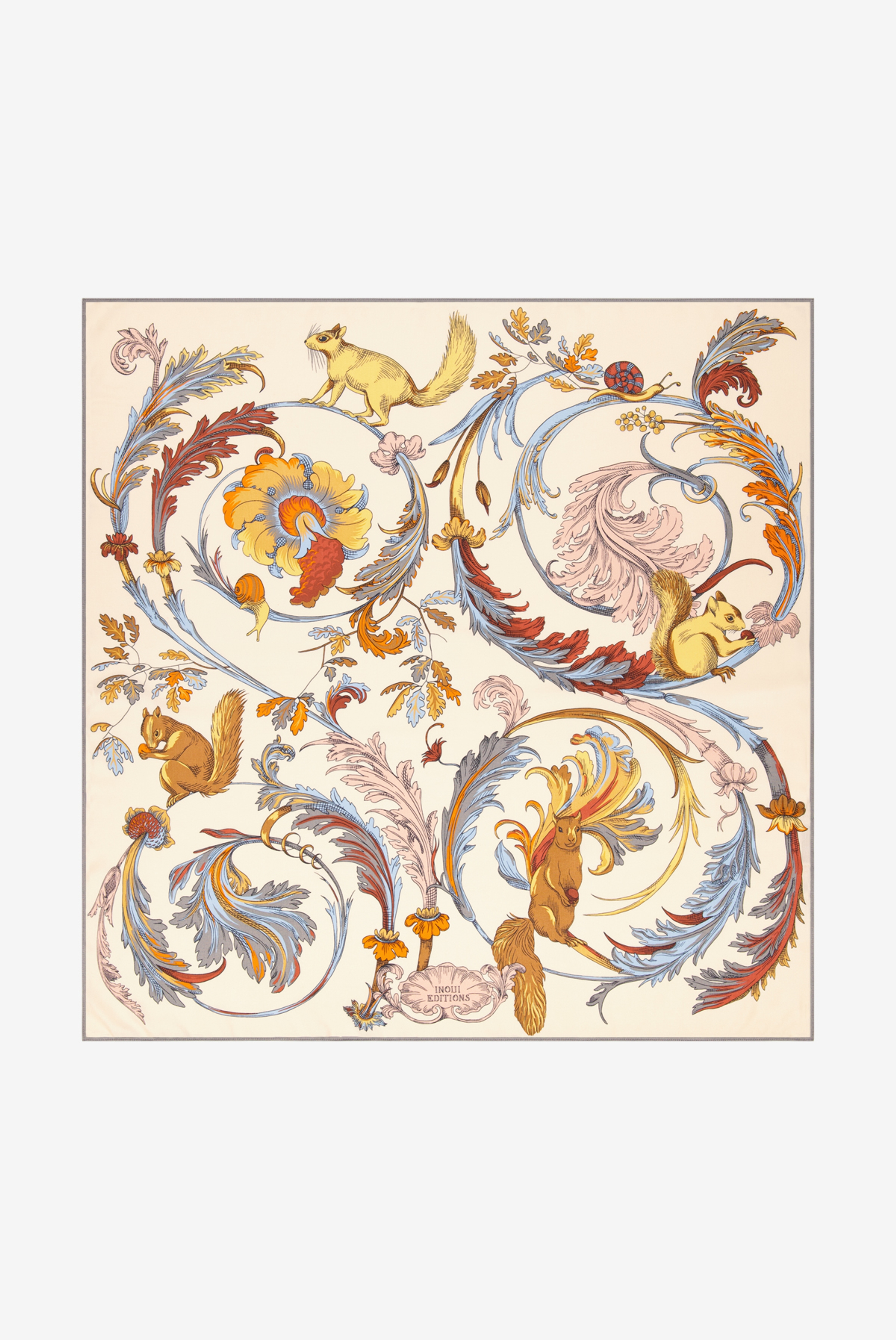 Square 100 - Rococo - White