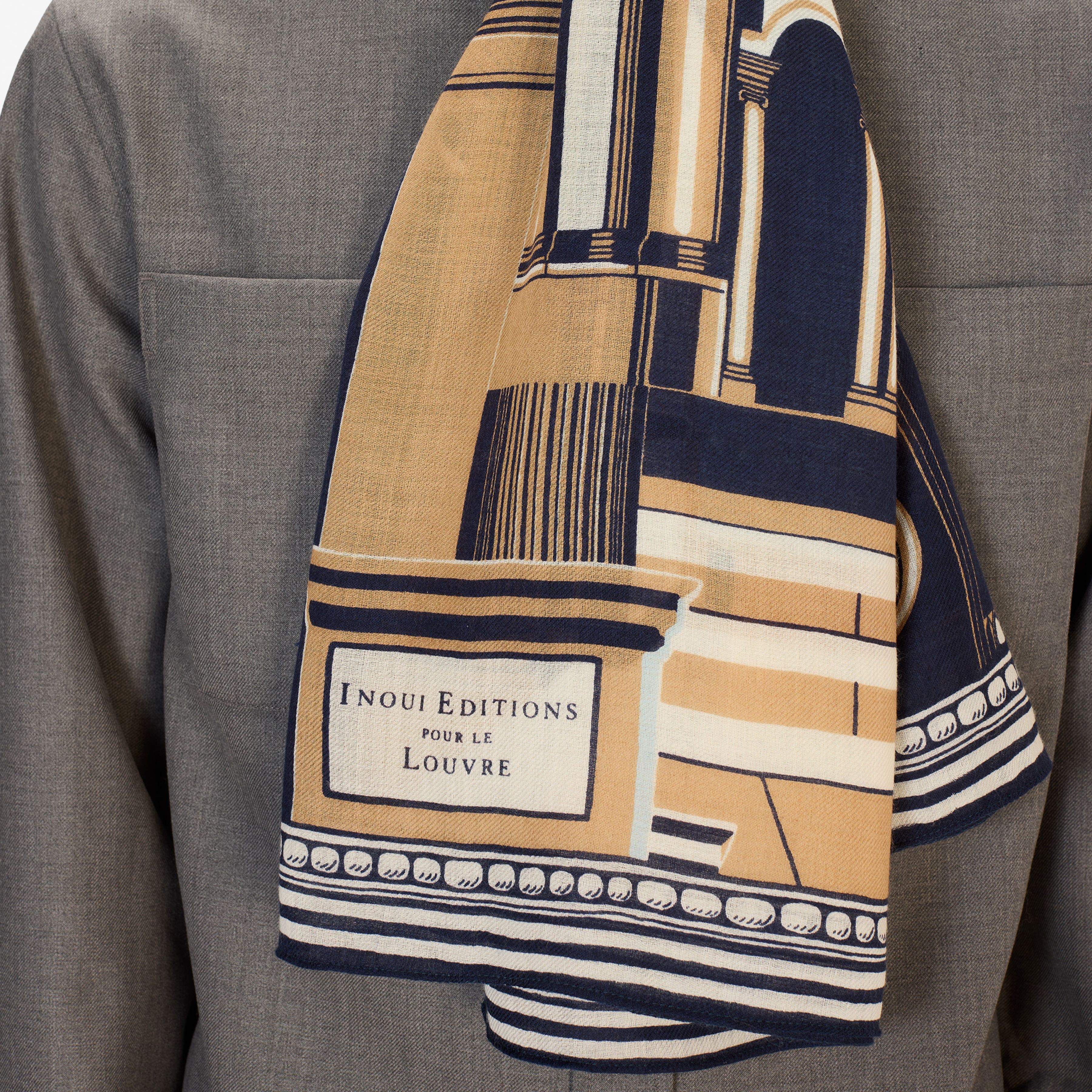 Scarf 100 - Architecture - Navy