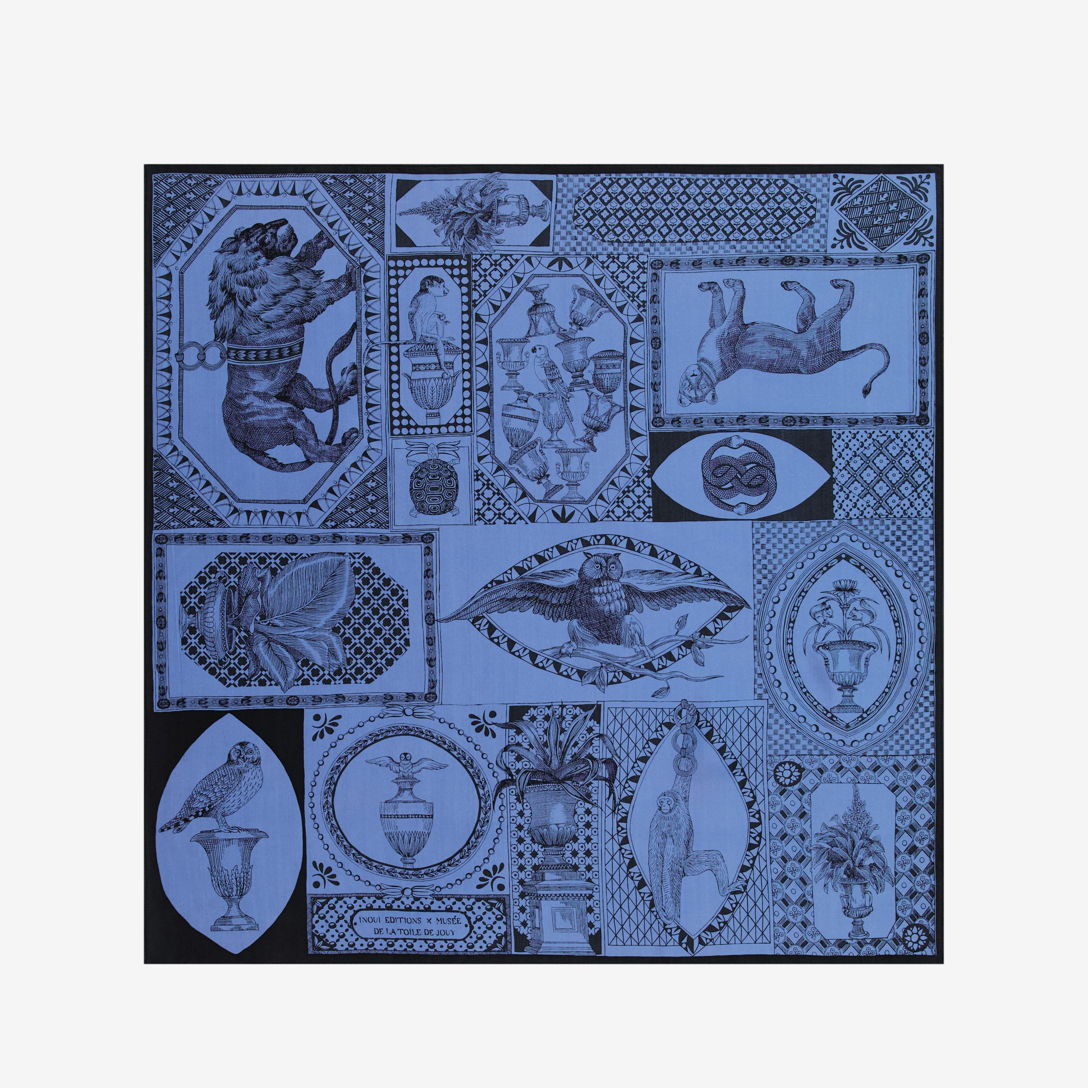 Square 65 - Barocco - Blue