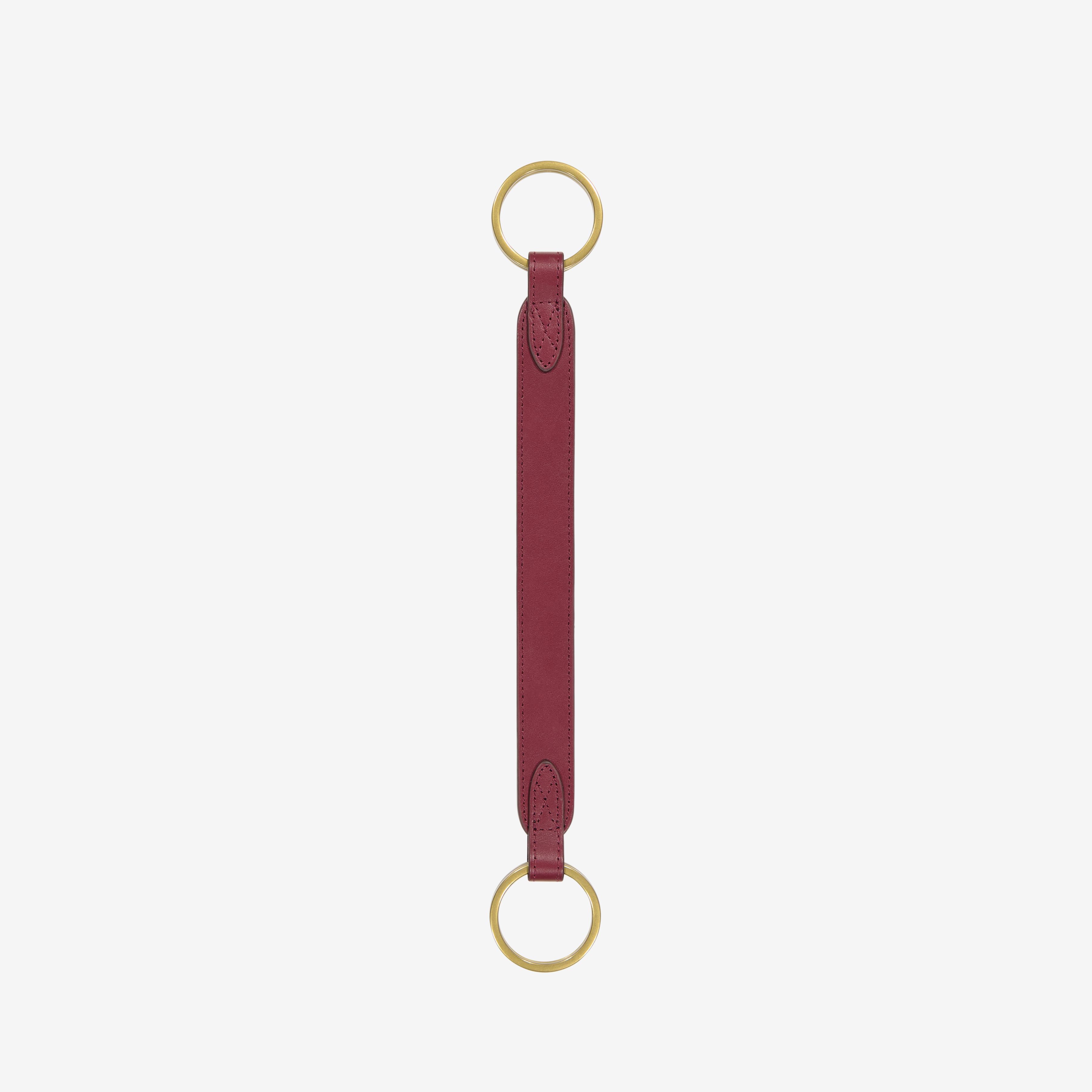 Leather Handle - Burgundy