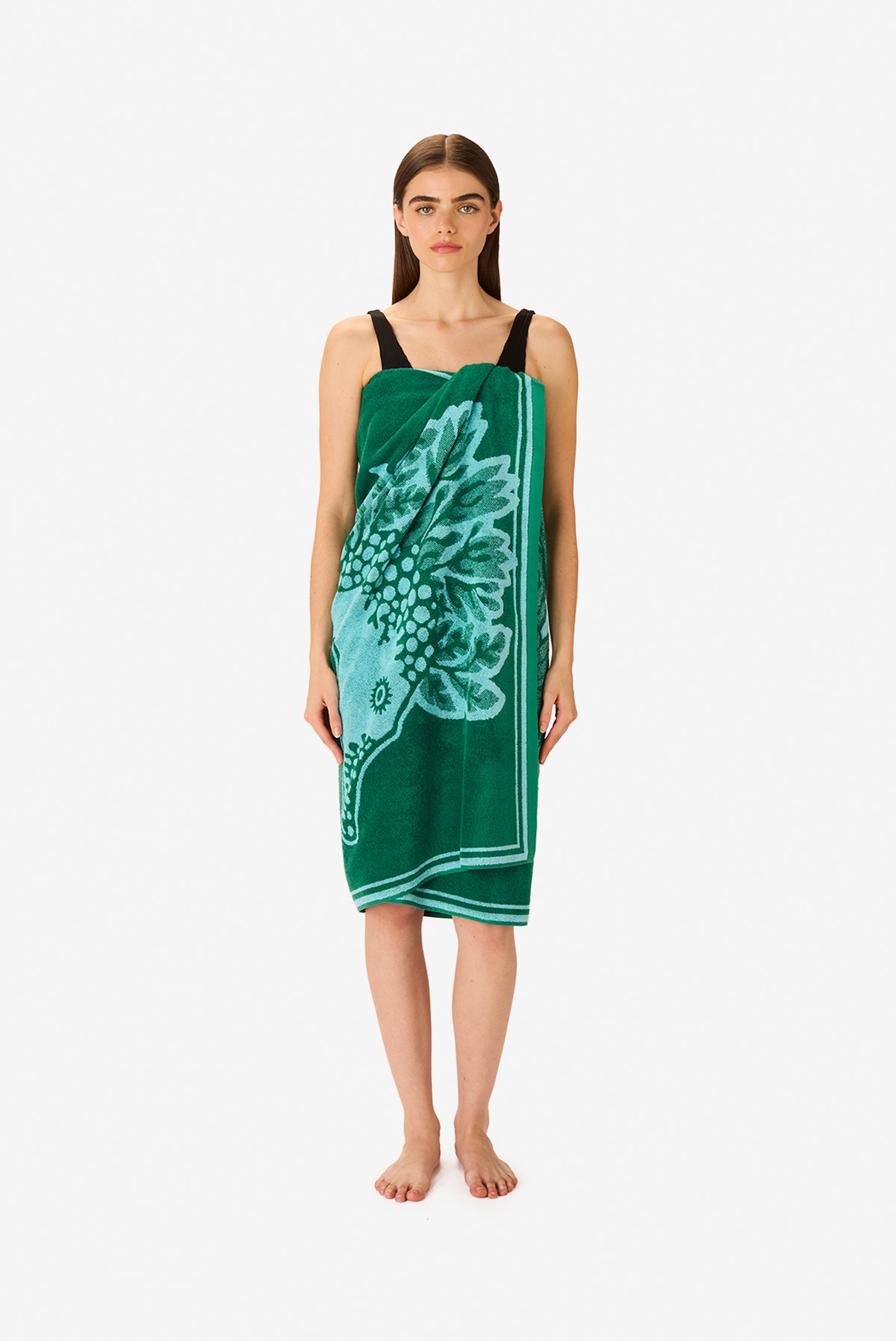 Beach Towel 100 - Idriss - Green