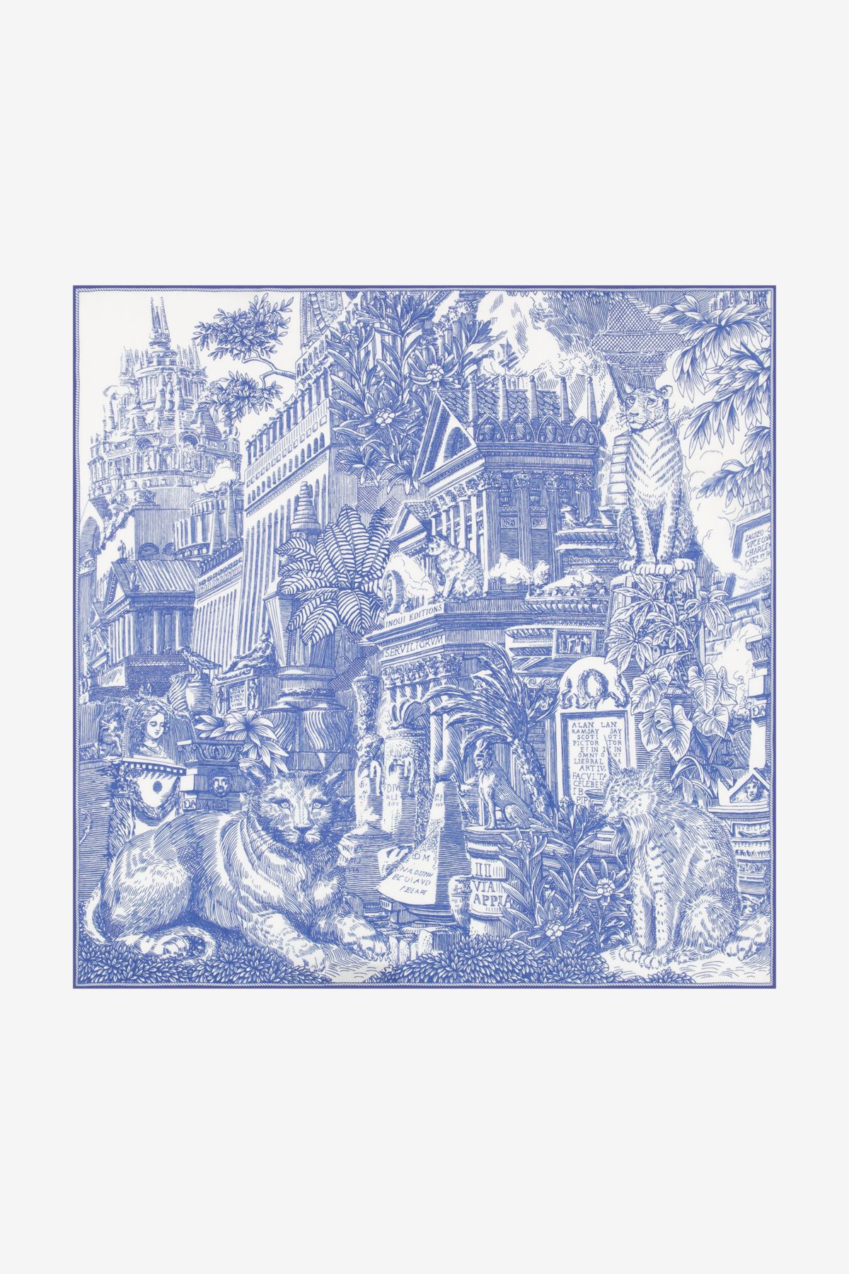 Square 65 - Piranesi - Blue