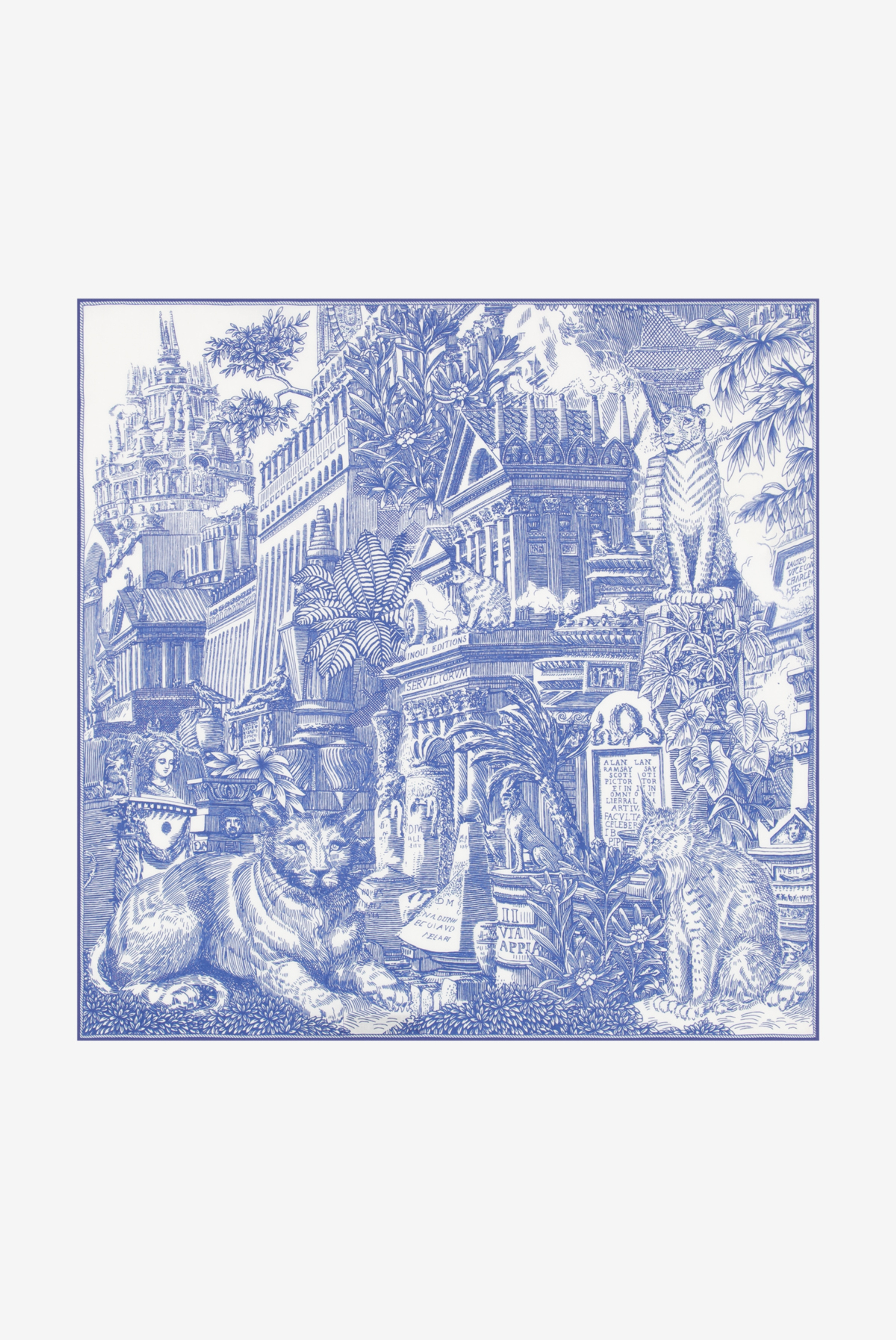 Square 65 - Piranesi - Blue