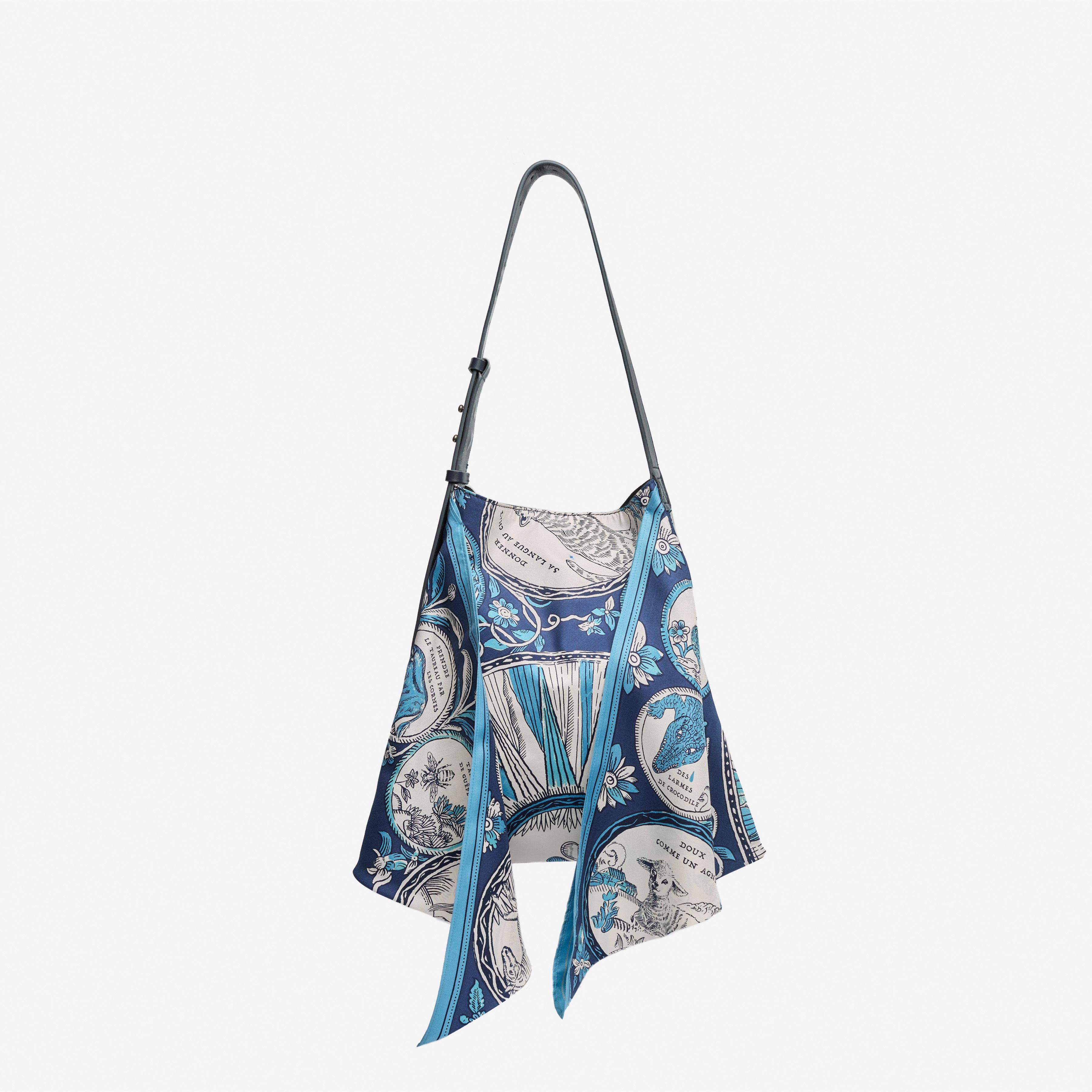 Scarf Bag - Chance Inoui - Navy