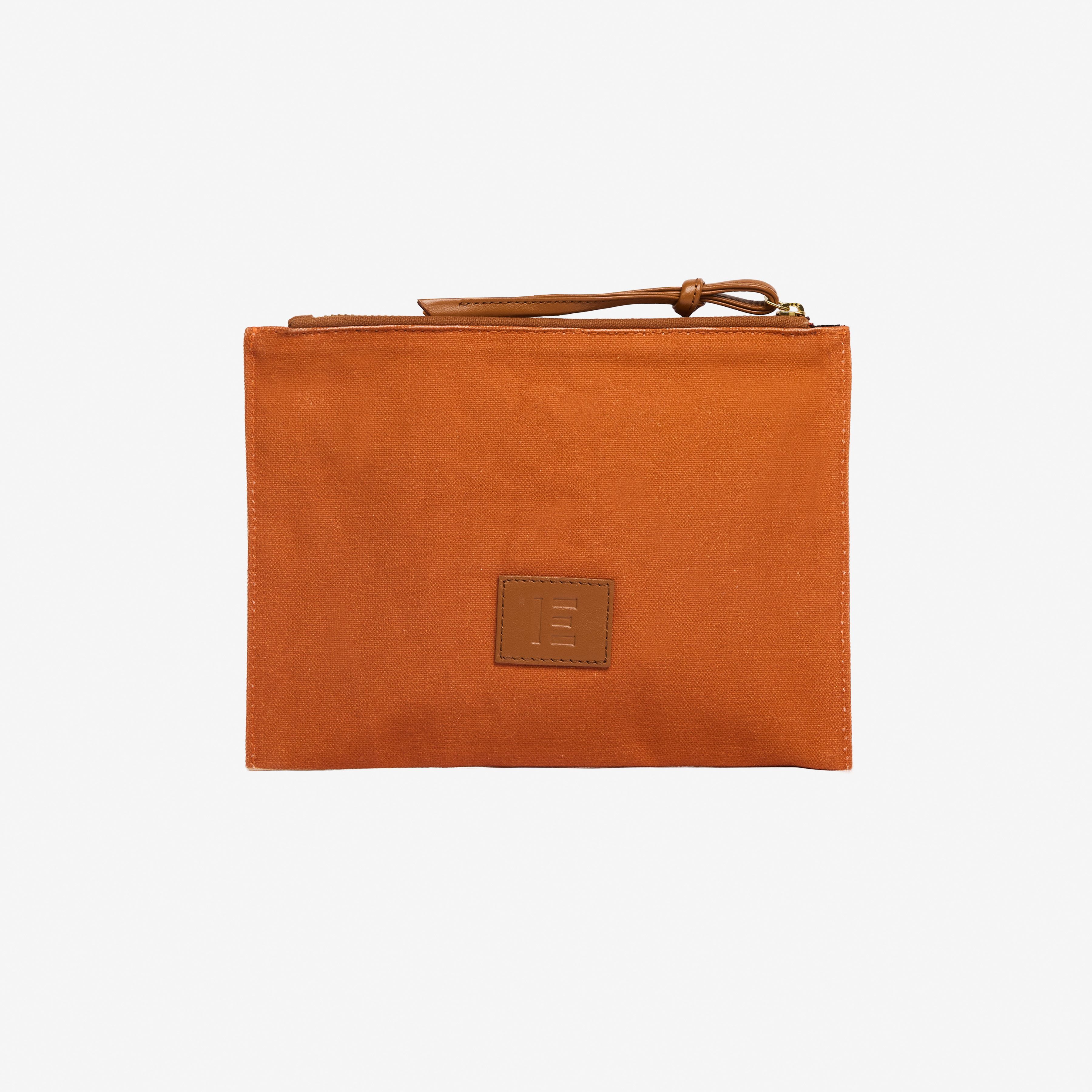 Embroidered Pouch - Paris Neuvieme - Beige
