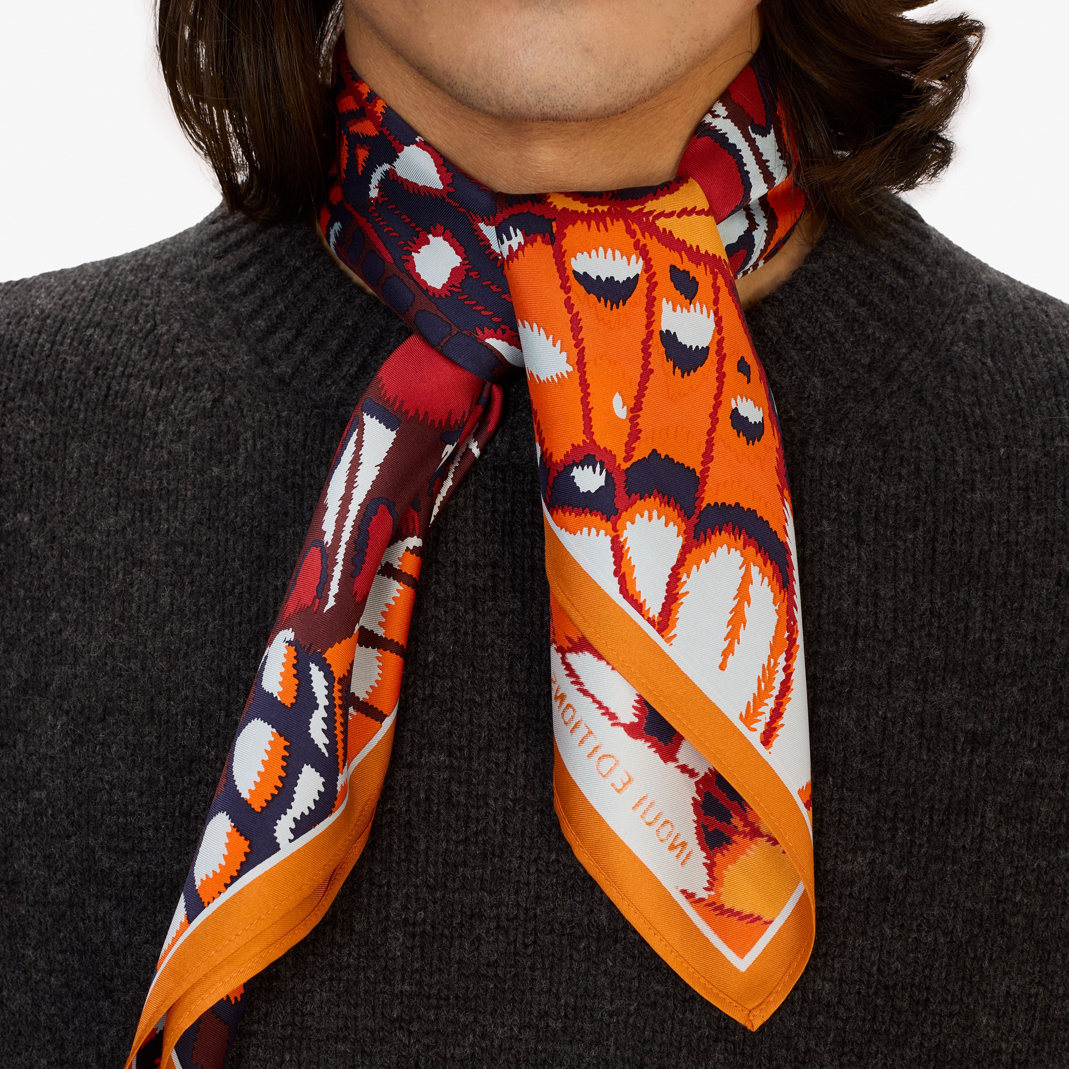 Square 65 - Papillons - Orange