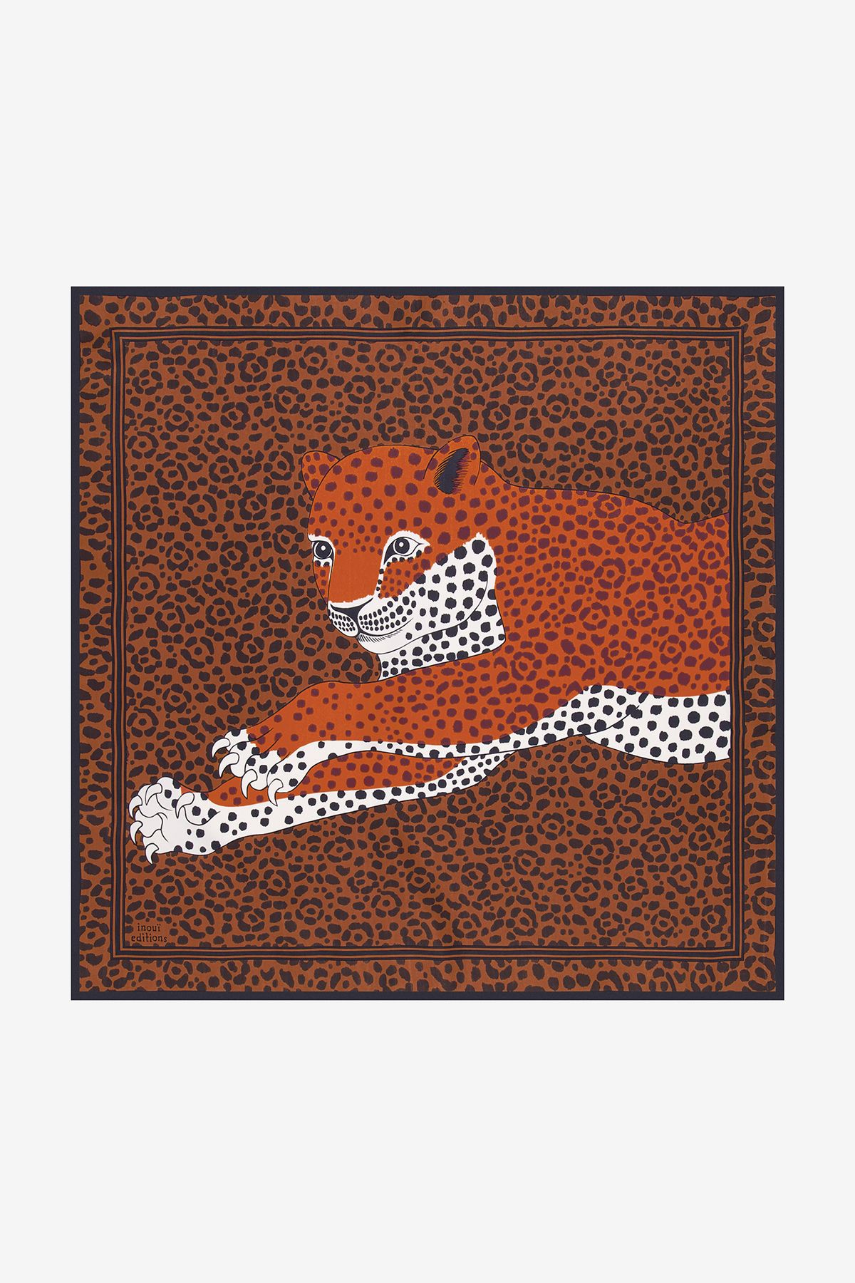Square 65 - Felis - Burgundy