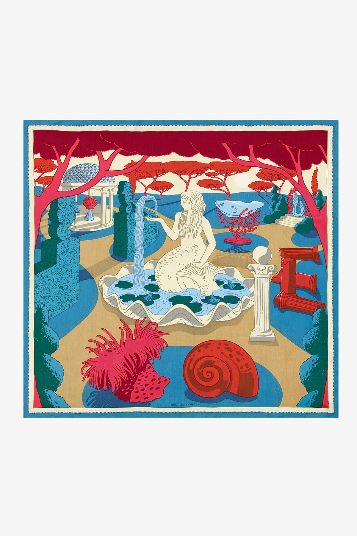 Square 100 - Jardin - Red