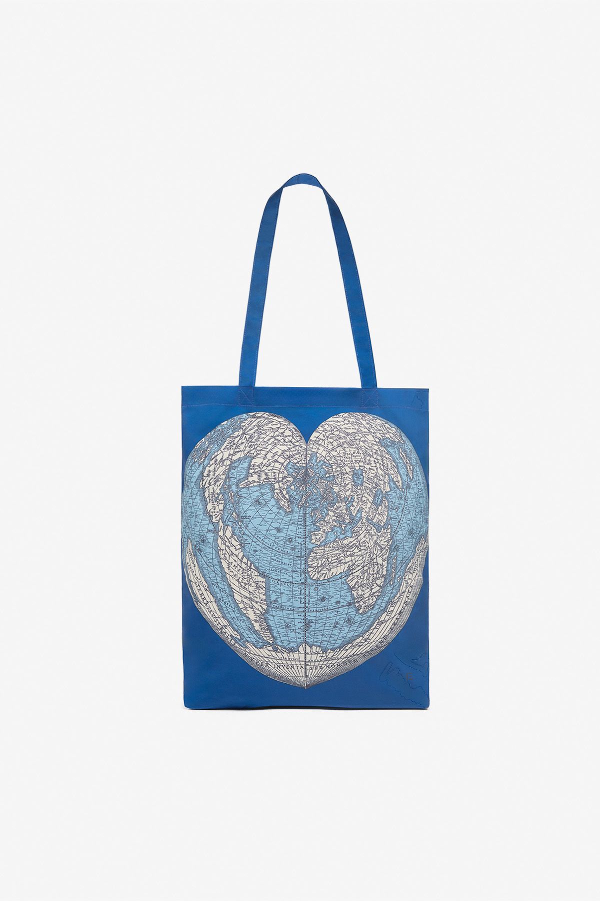 Shopper Bag - Mappemonde - Blue