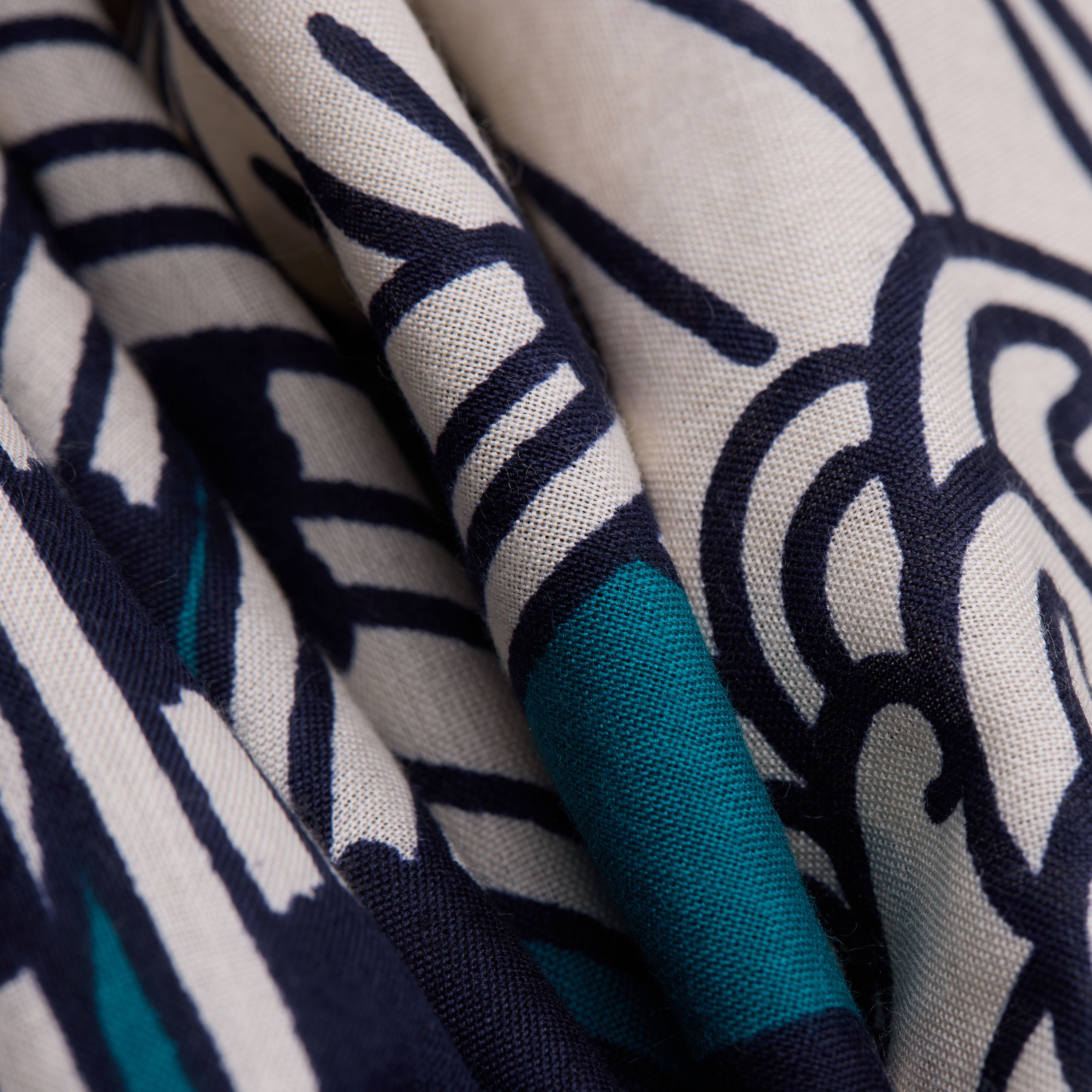 Scarf 100 - Vague - Turquoise