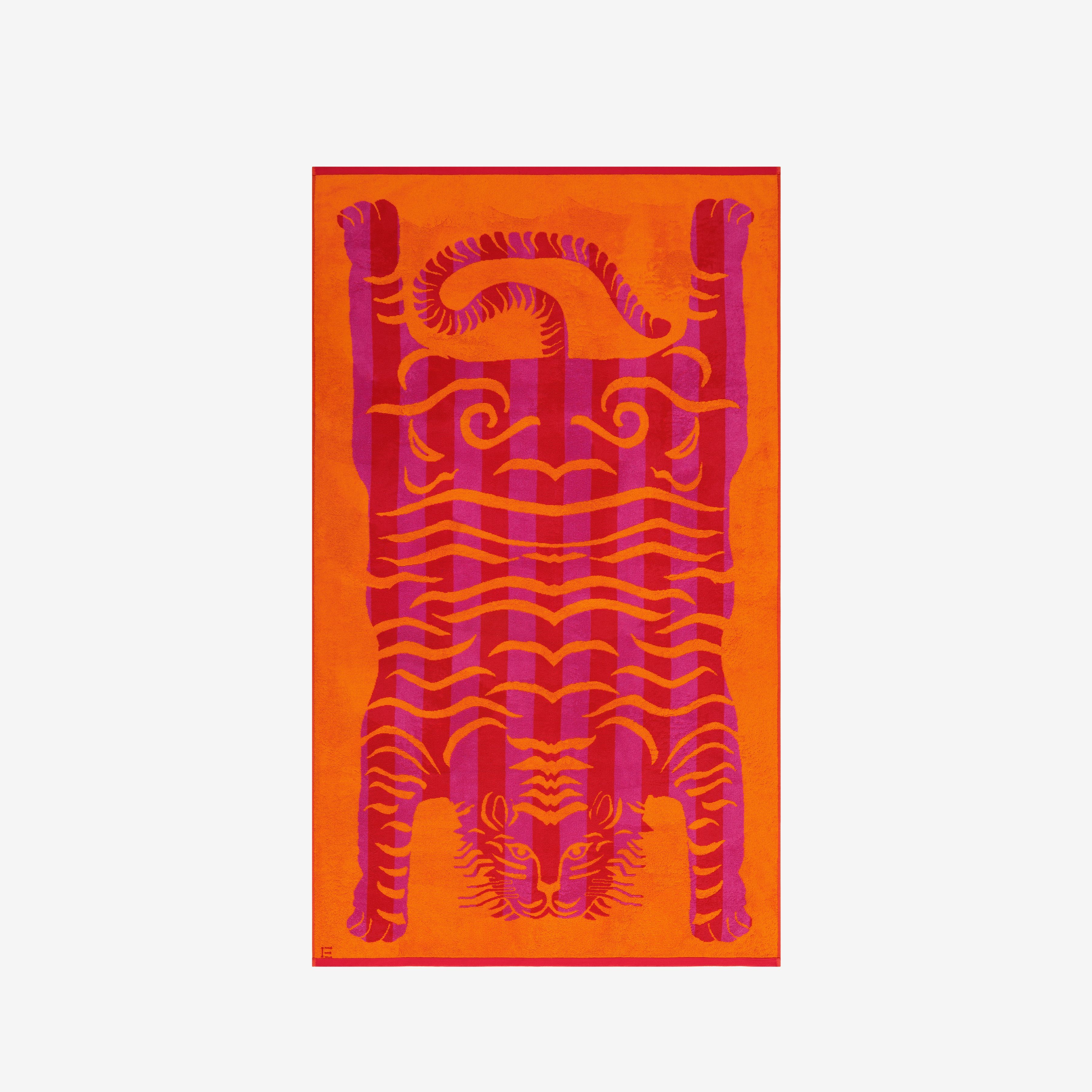 Beach Towel 100 - Baldo - Raspberry