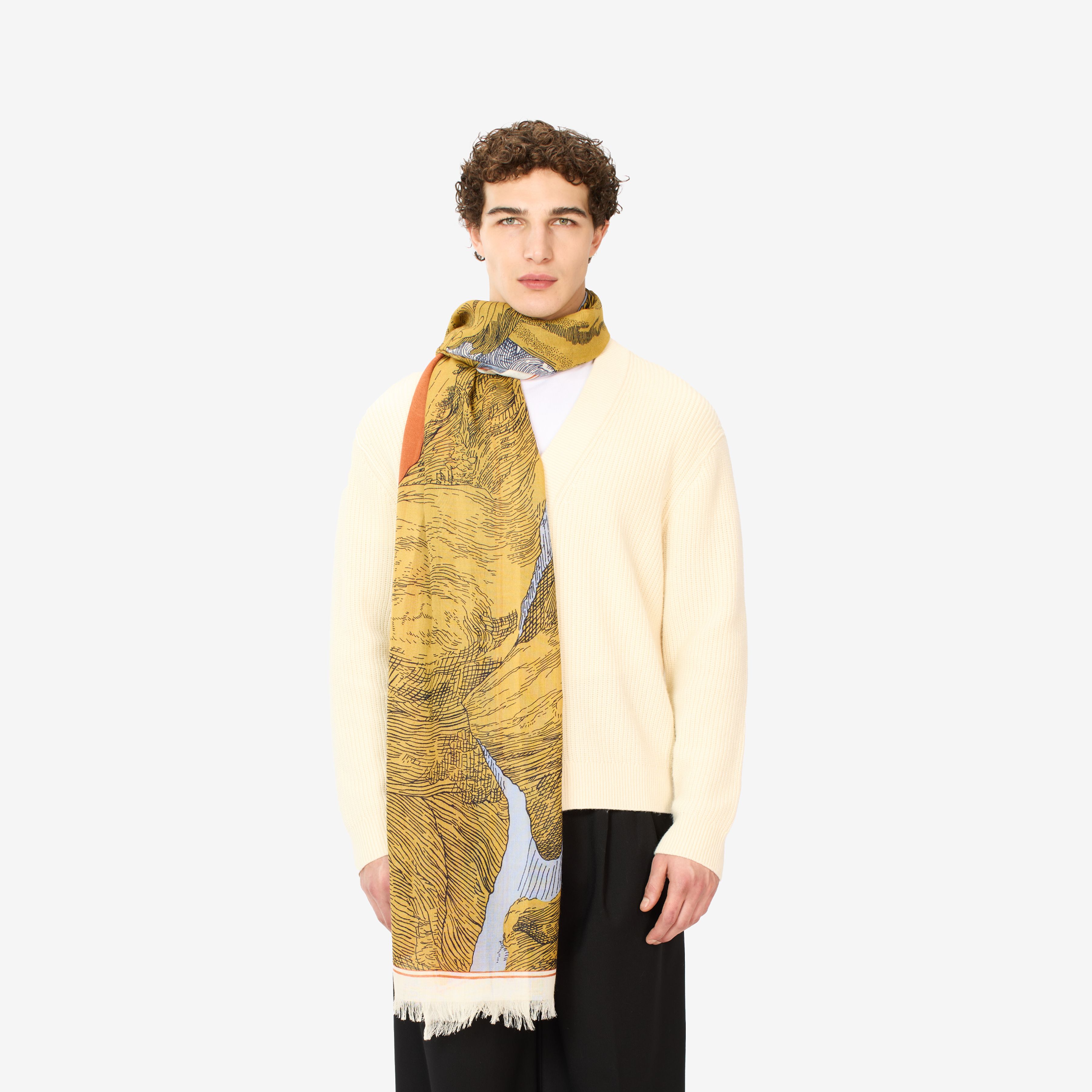 Scarf 70 - Montana - Orange