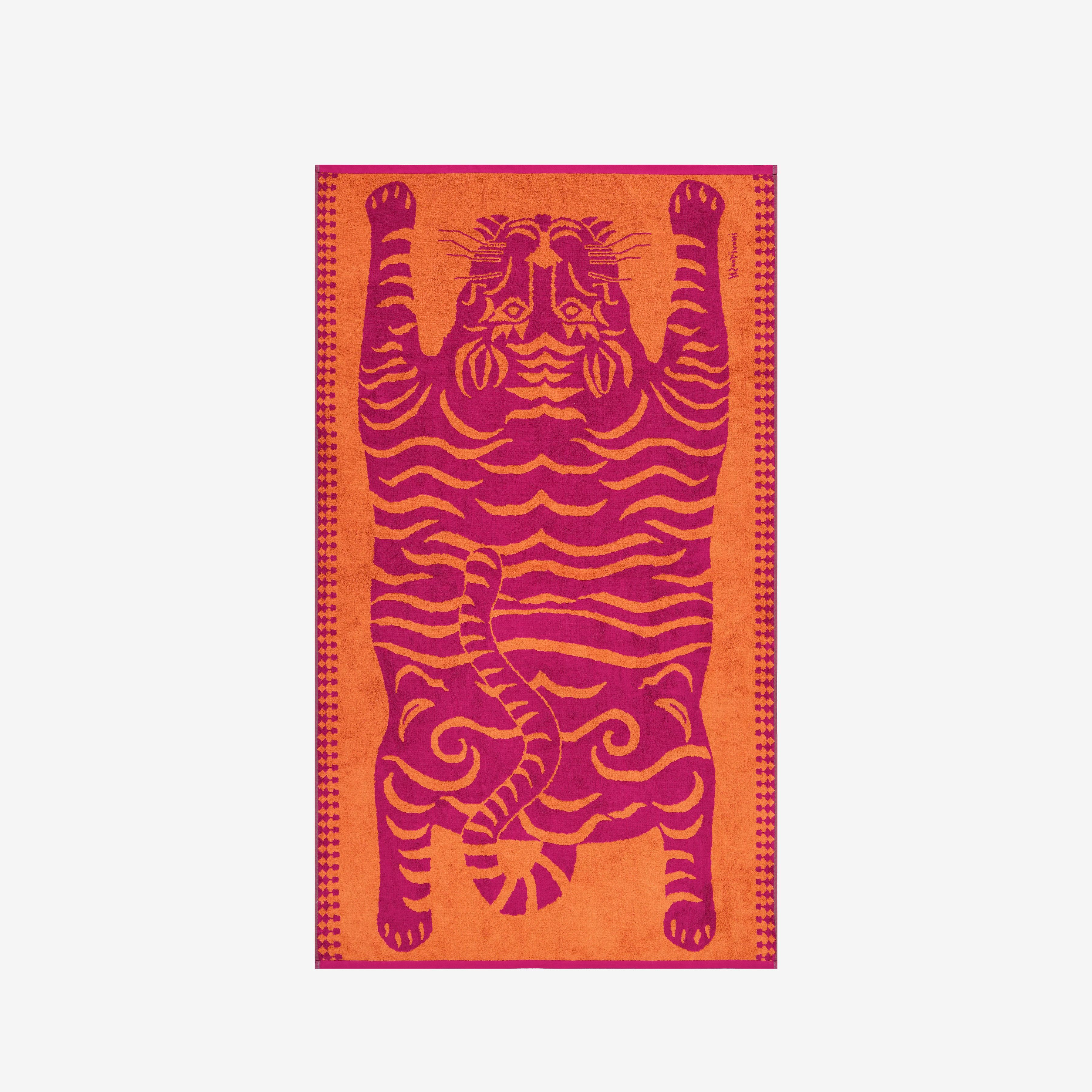 Beach Towel - Todd - Fuchsia