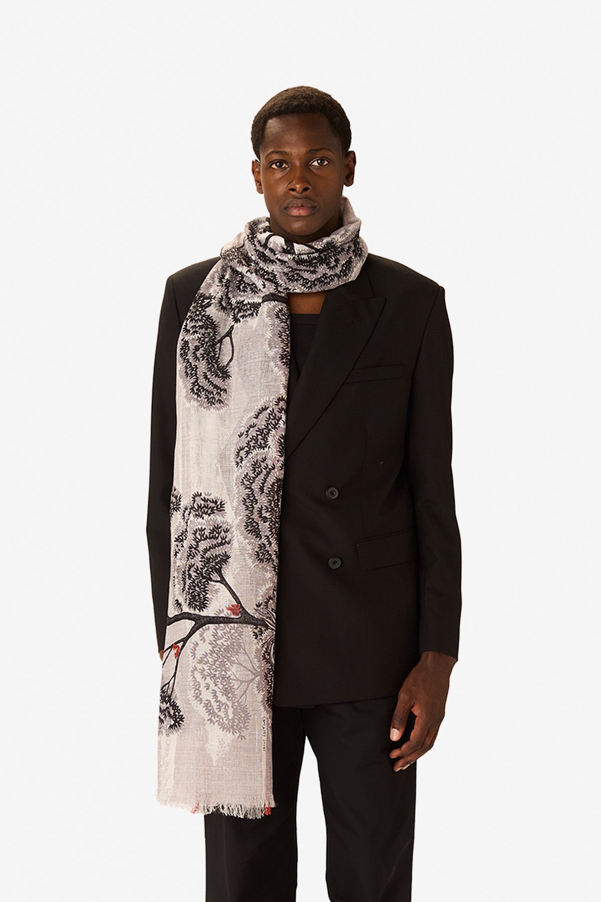 Scarf 70 - Ambroise - Grey