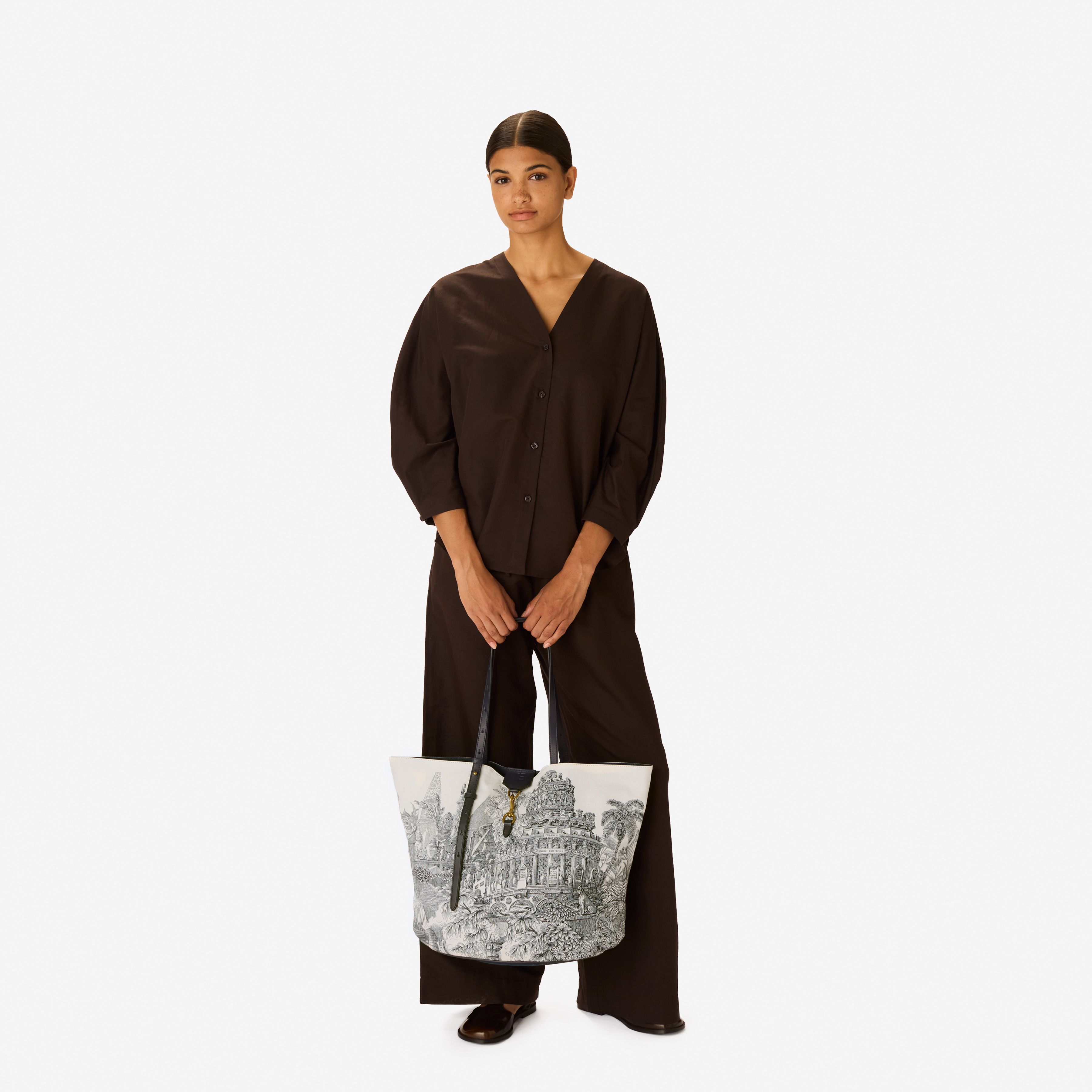 Soft Shopping Bag - Piranesi - Night