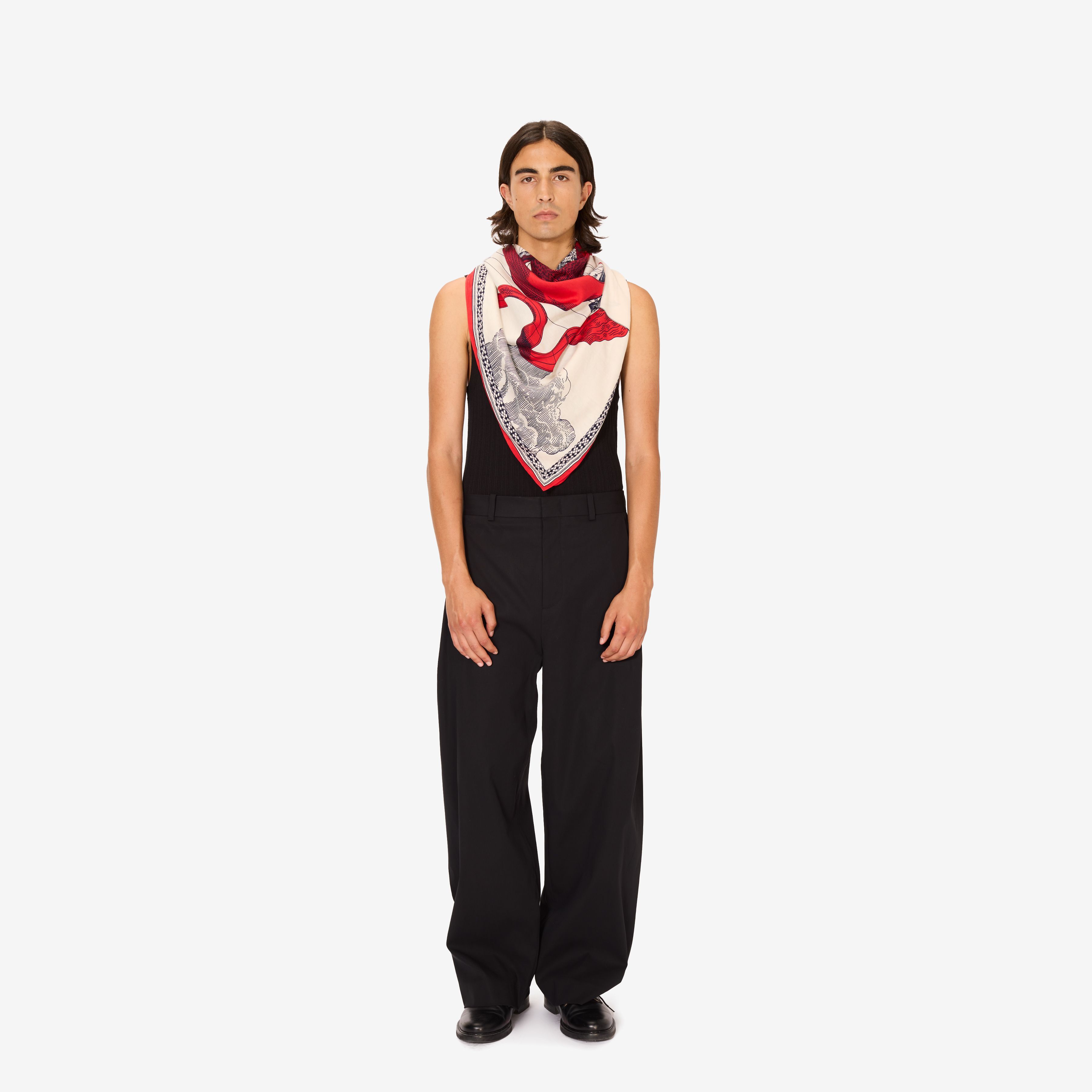 Square 130 - Des Rives et Des Reves - Red
