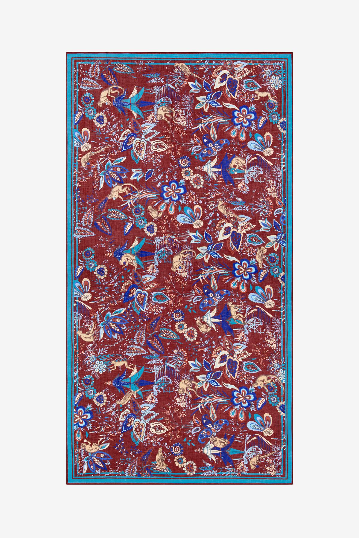 Scarf 100 - Pagode - Turquoise
