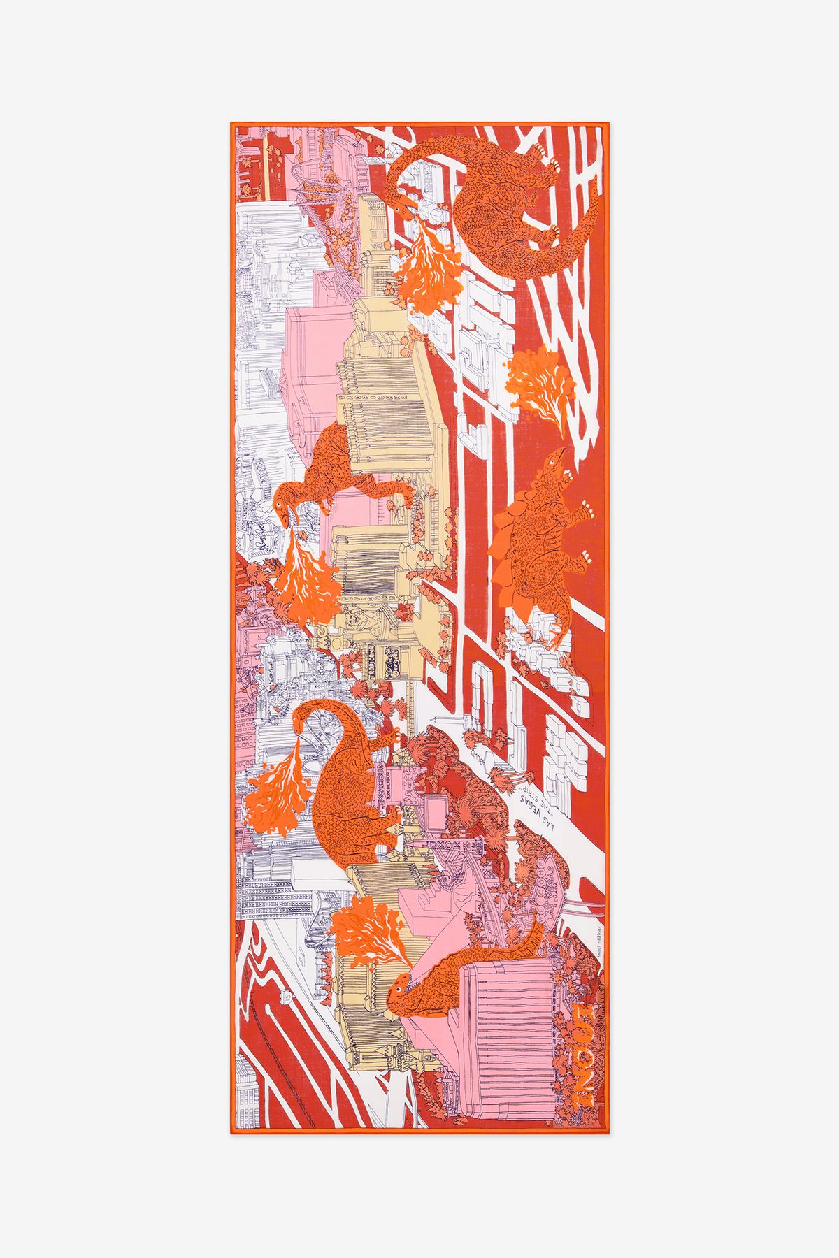Scarf 80 - Vegas - Orange