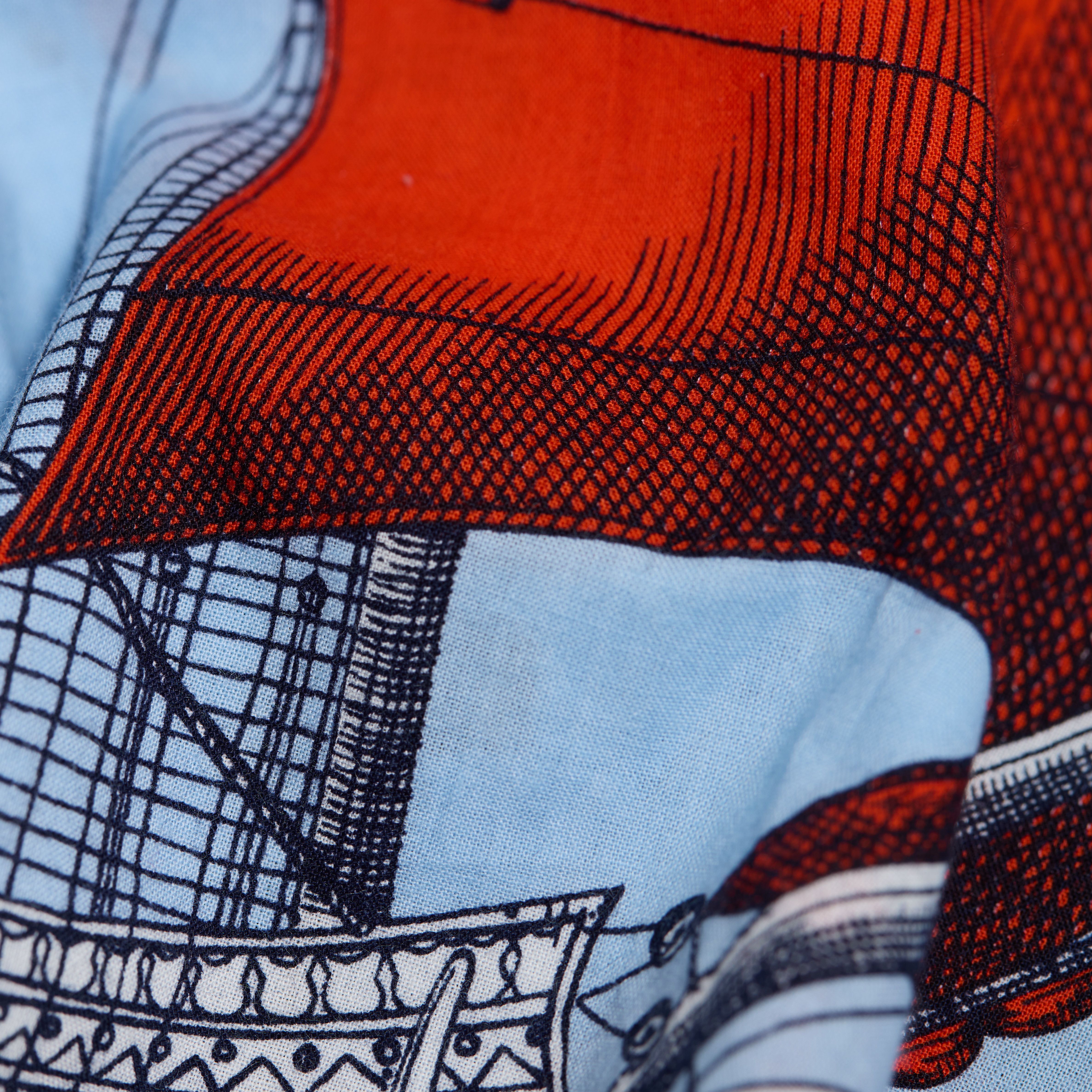 Square 65 - Des Rives Et Des Reves - Red