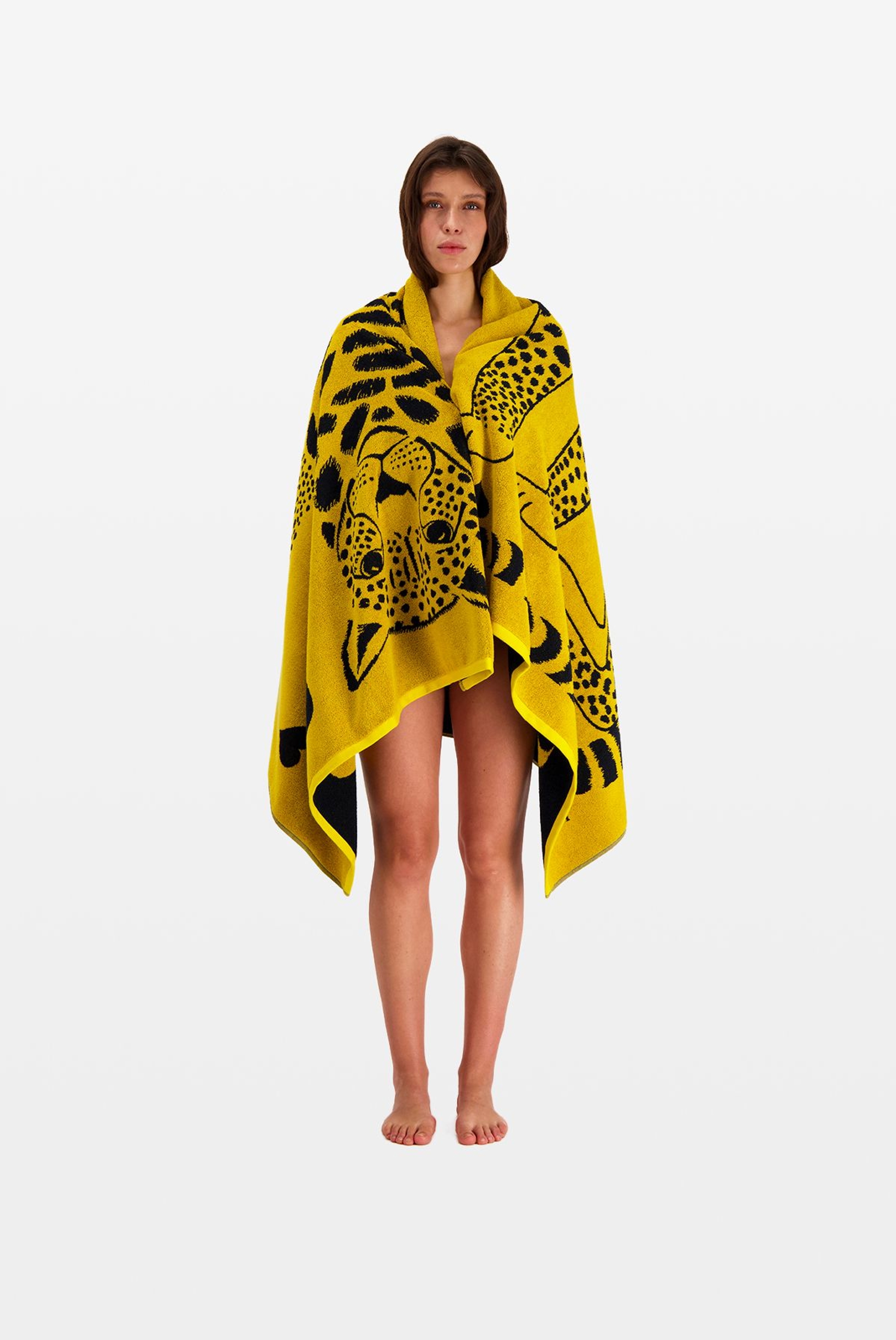 Beach Towel - Queen - Saffron