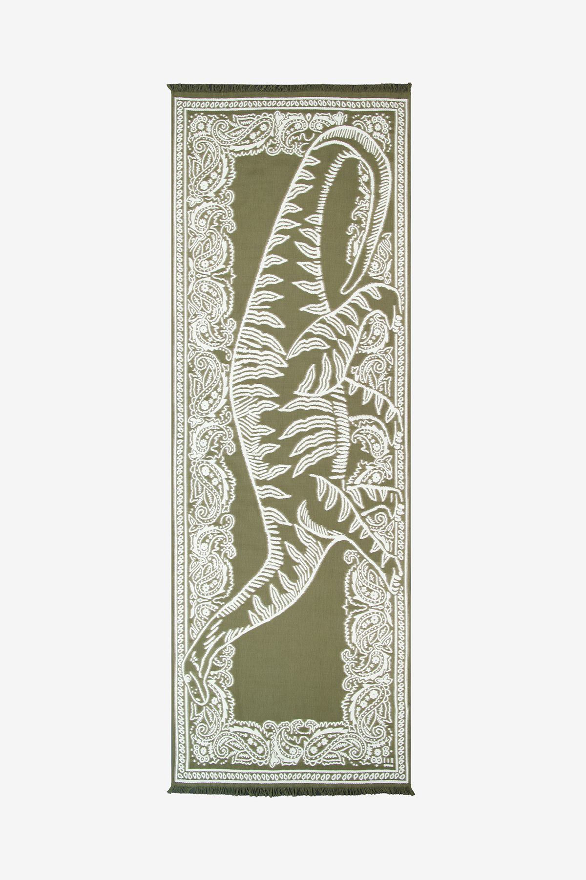 Scarf 70 3D - Dino - Khaki