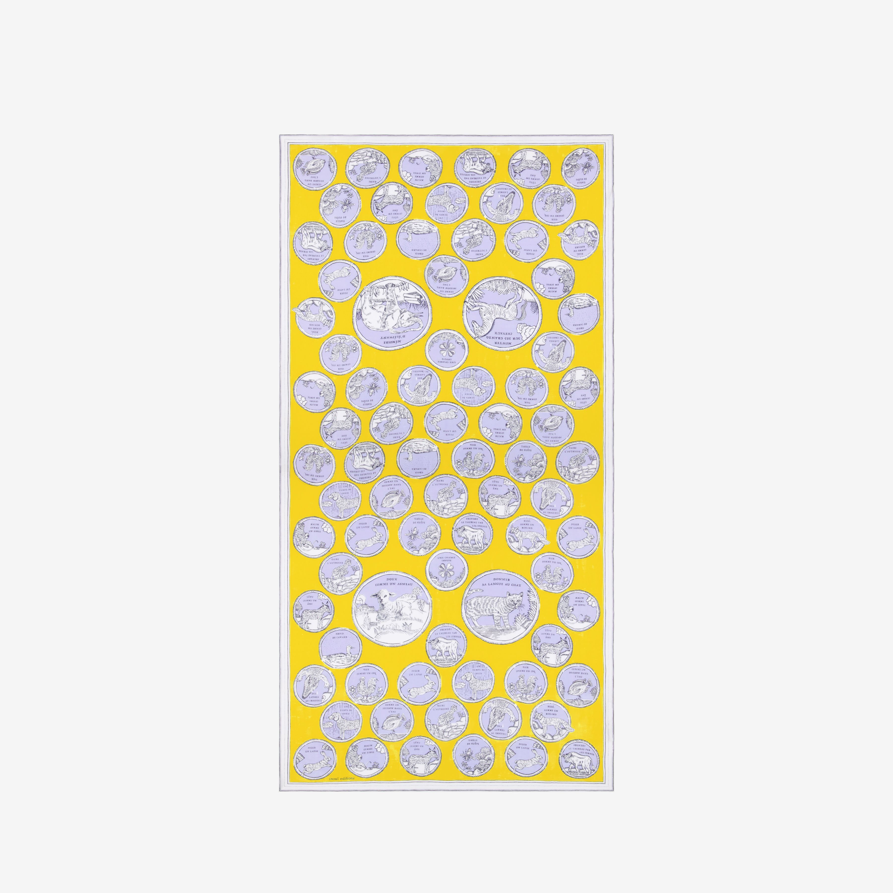 Scarf 100 - Chance Inoui - Yellow