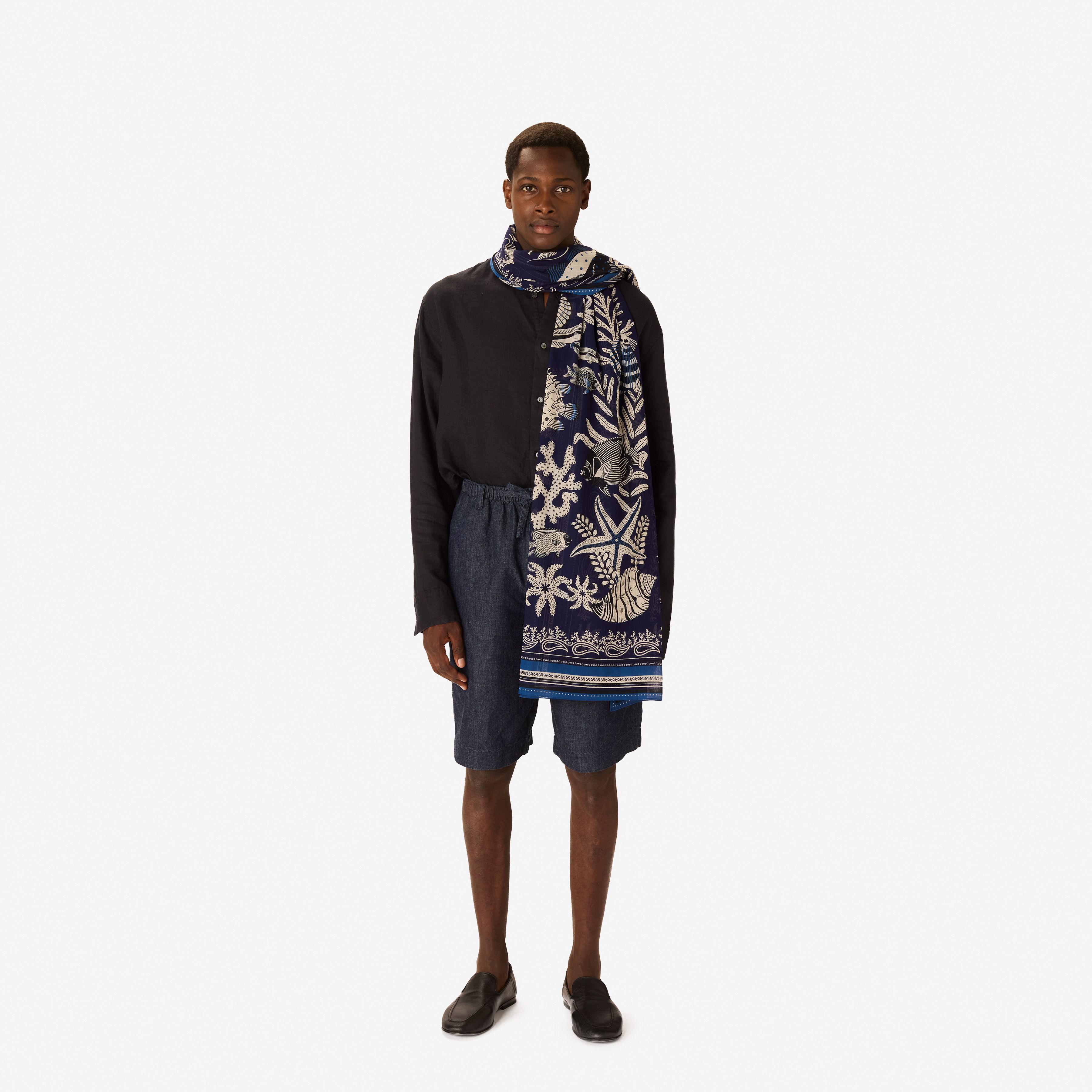 Scarf 100 - Neptune - Navy