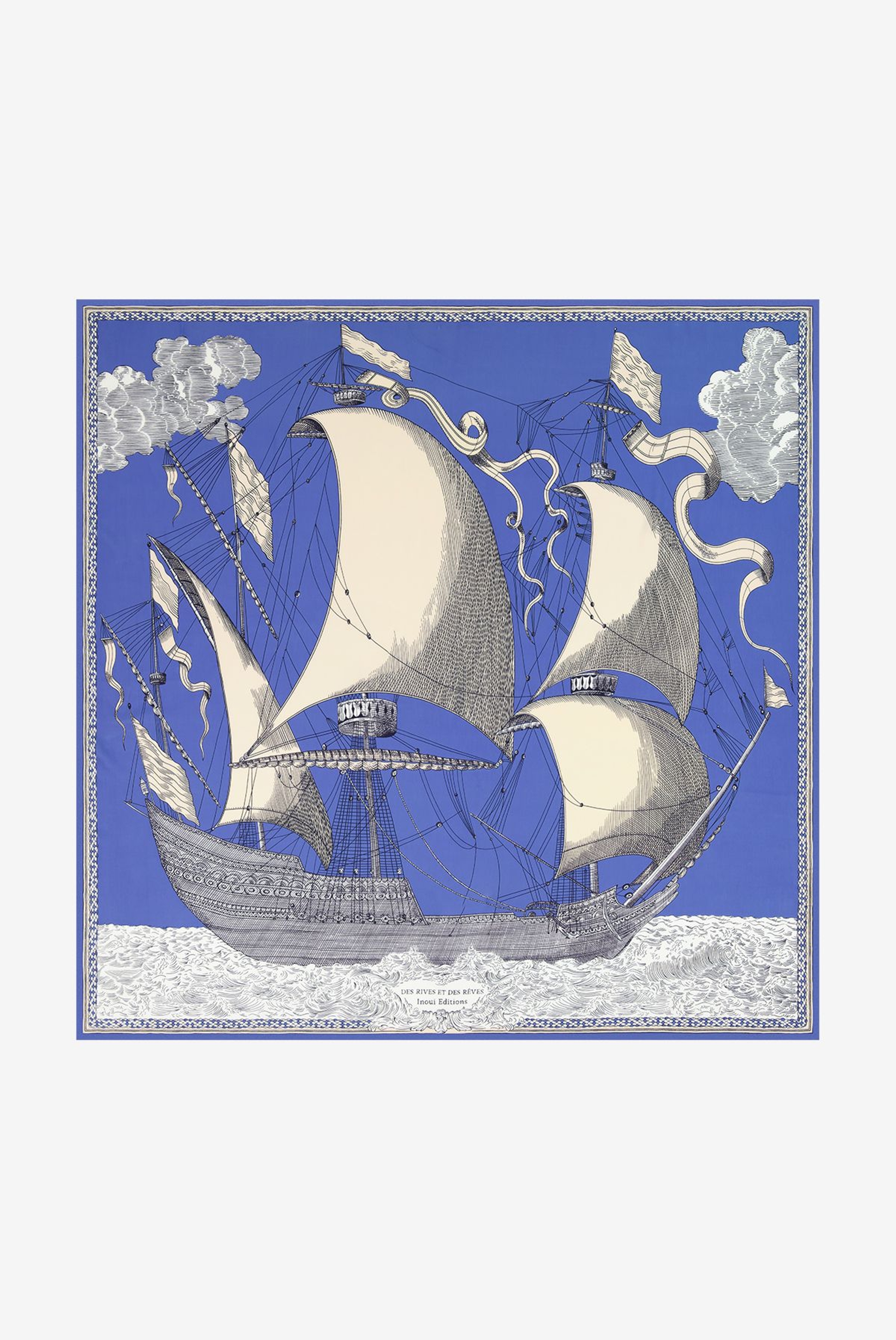 Square 130 - Des Rives et Des Reves - Blue