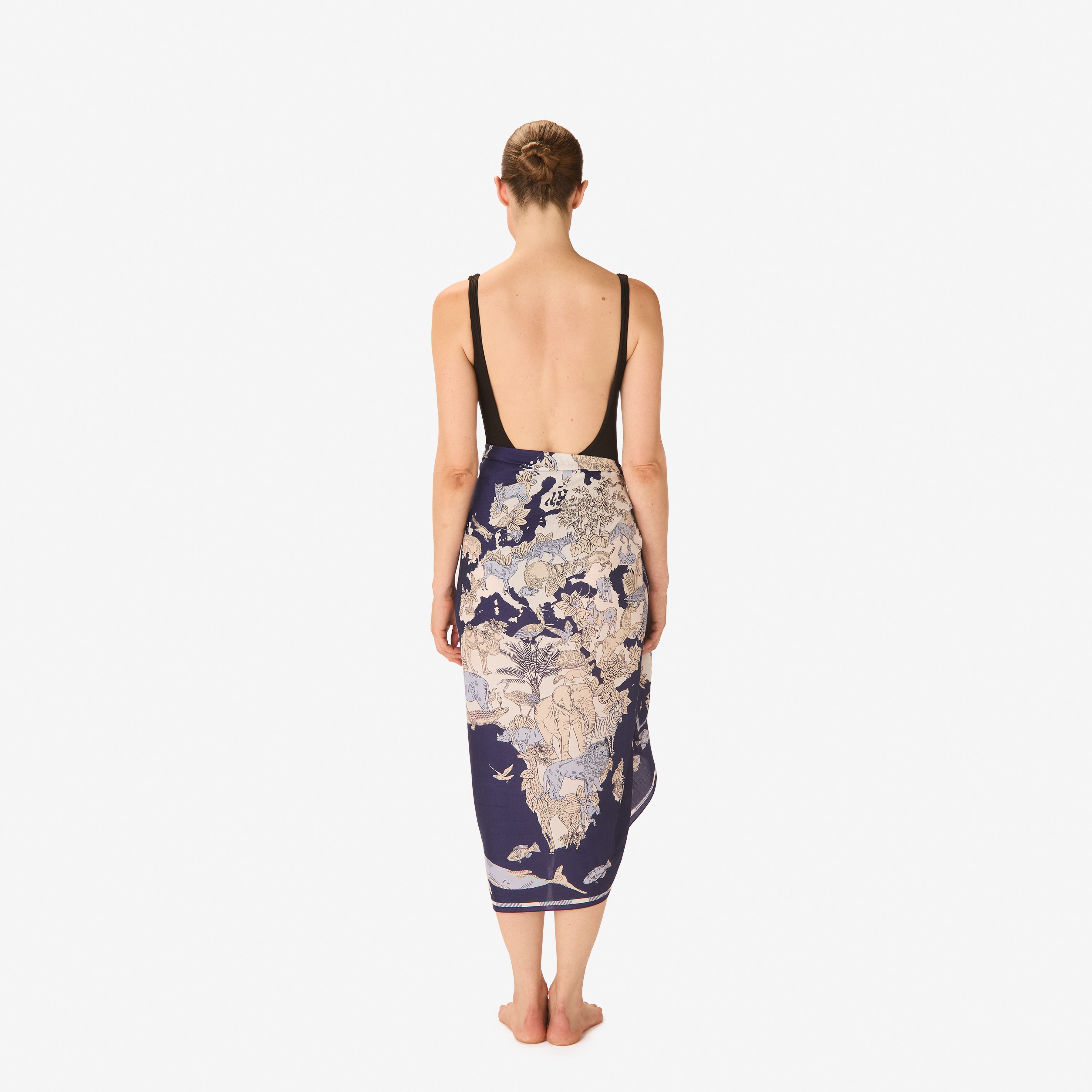 Scarf 100 - Atlas - Navy
