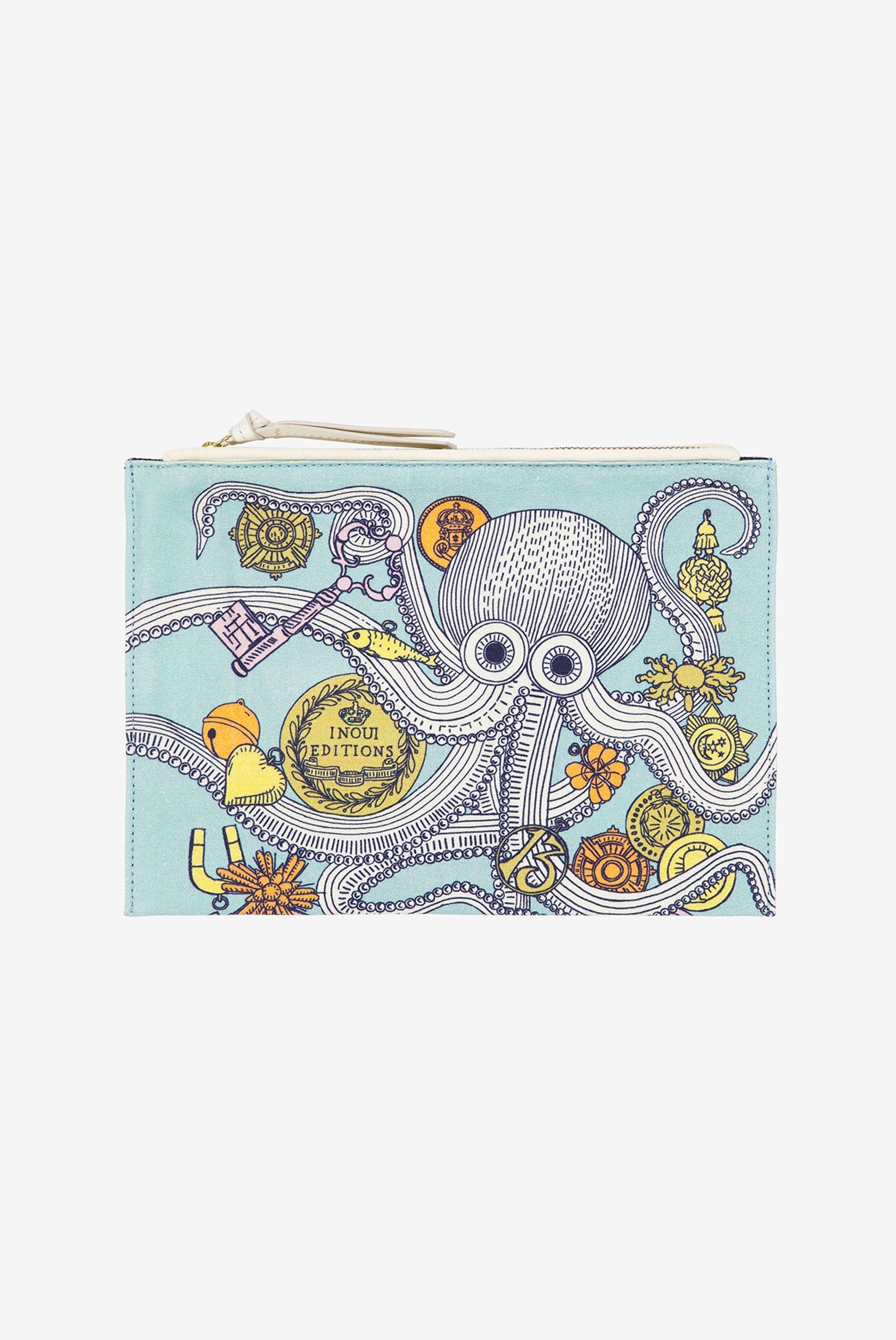 Pouch - Octopus - Turquoise