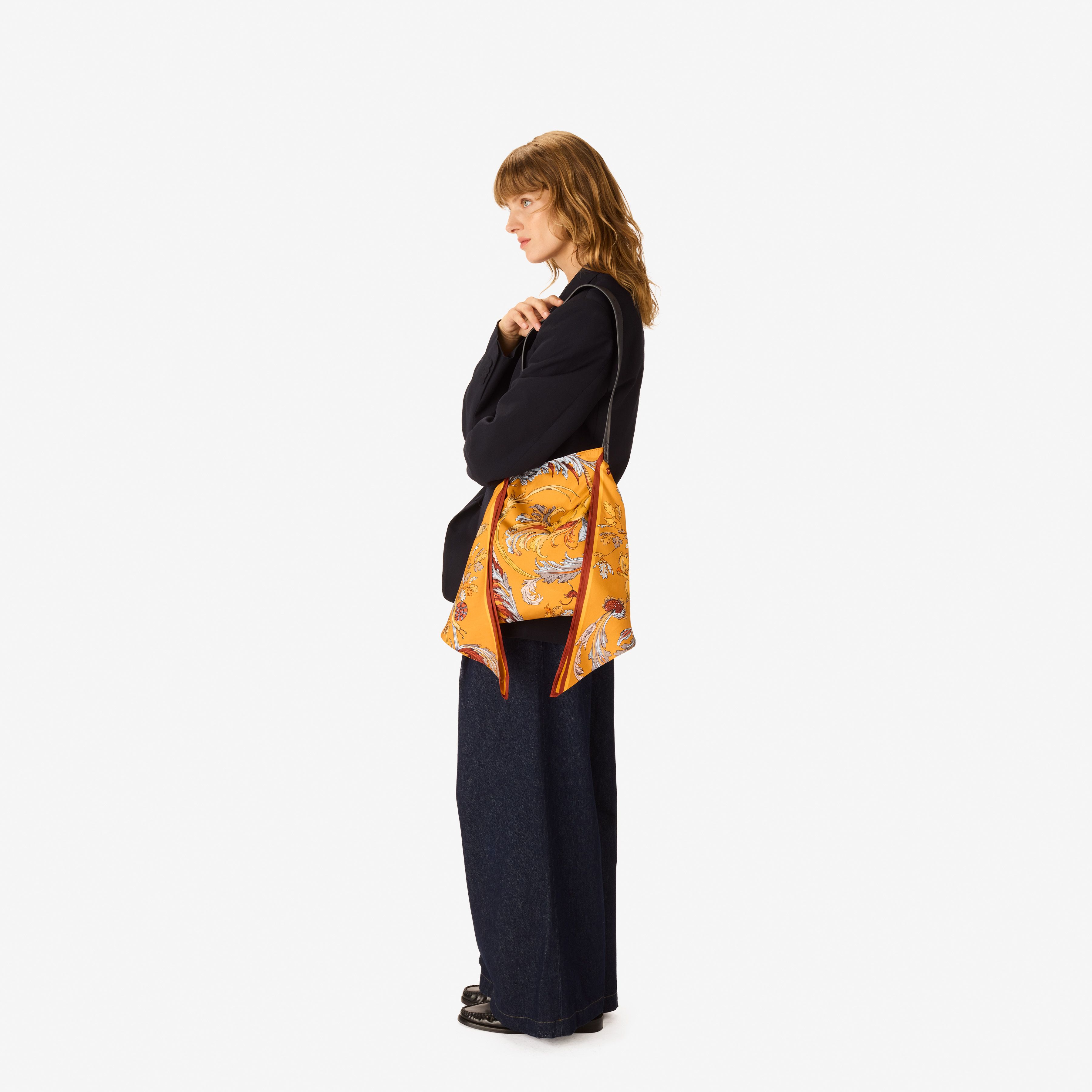 Scarf Bag - Rococo - Golden Brown