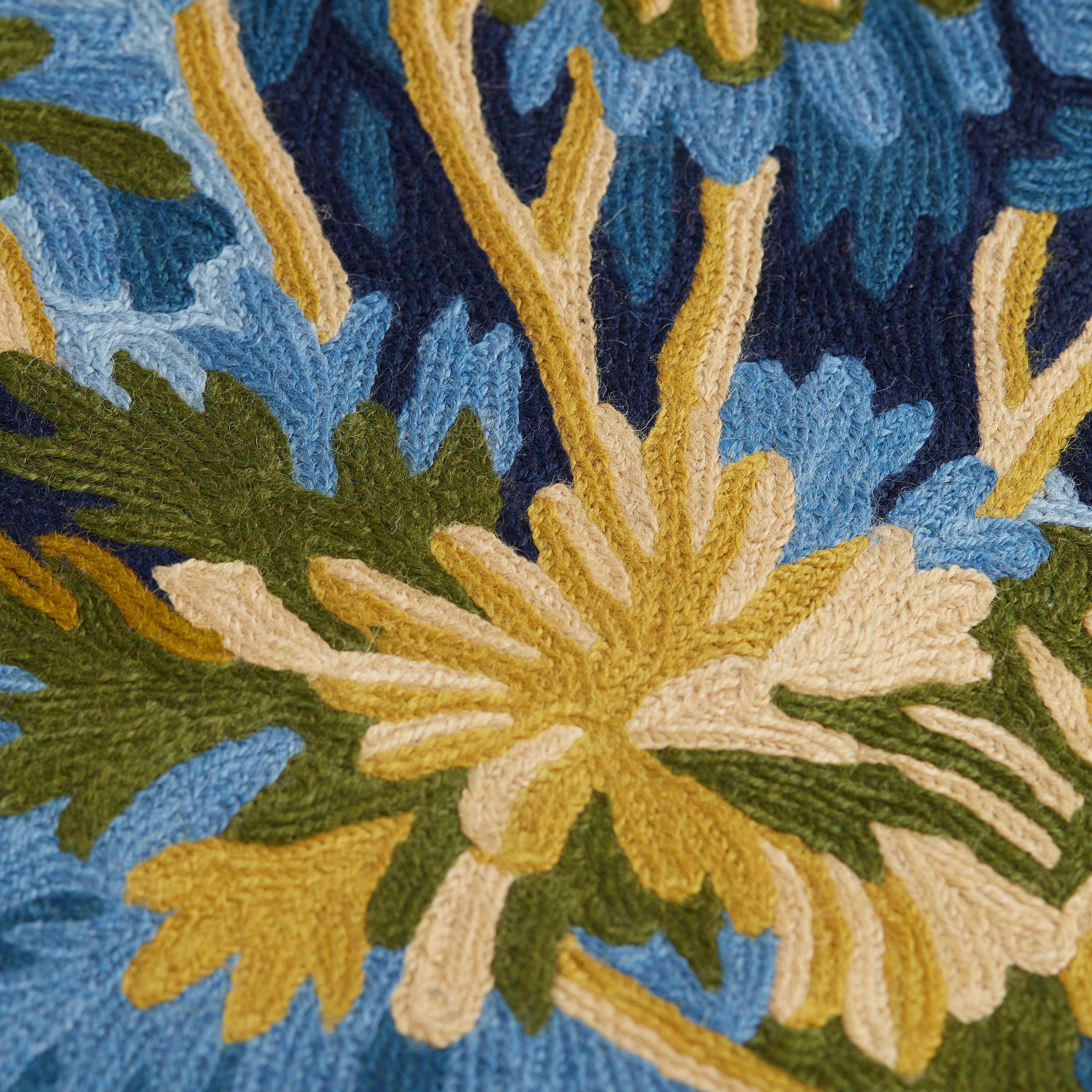 Cushion Cover 45 - Fontainebleau - Duck Blue