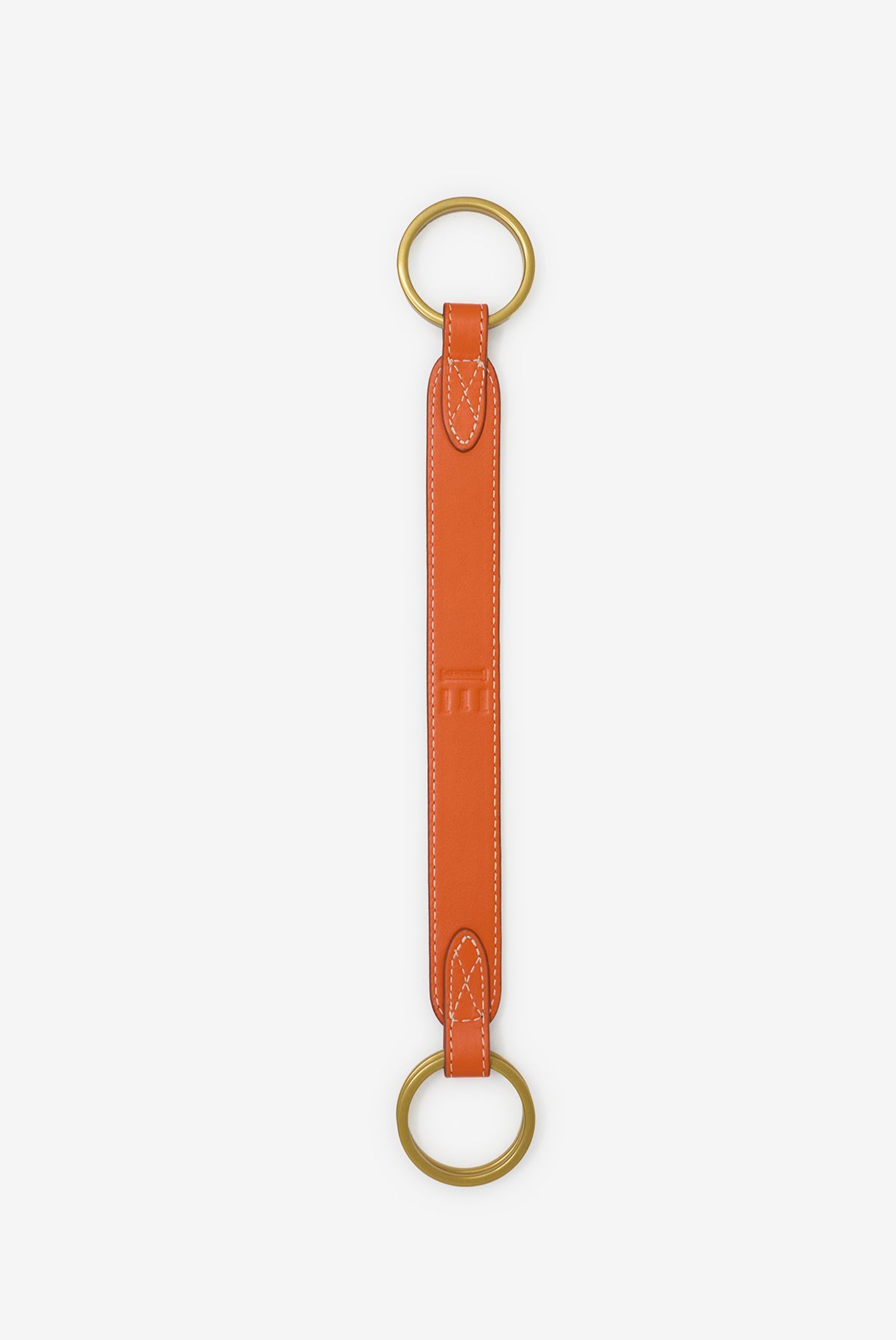 Leather Handle - Orange