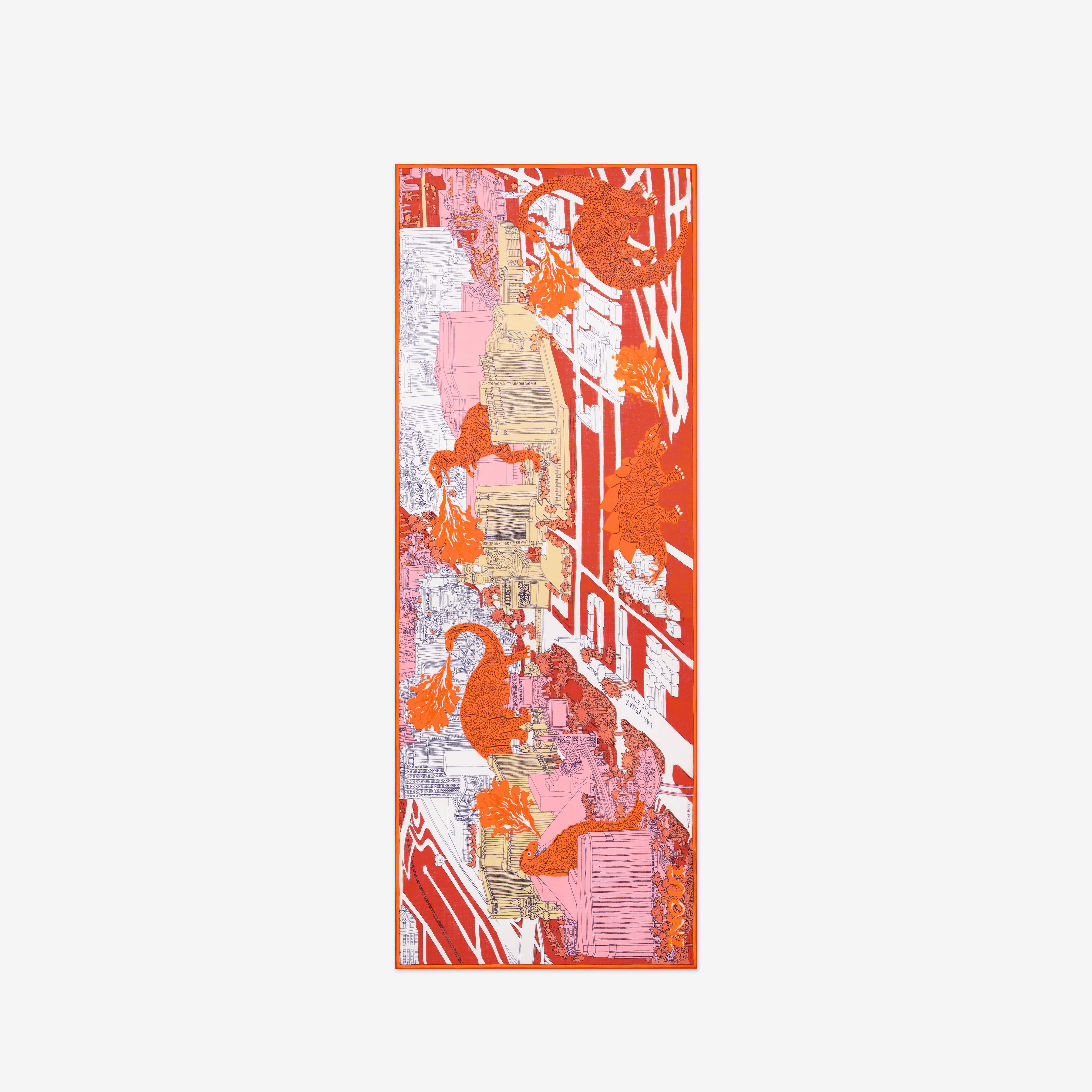 Scarf 80 - Vegas - Orange
