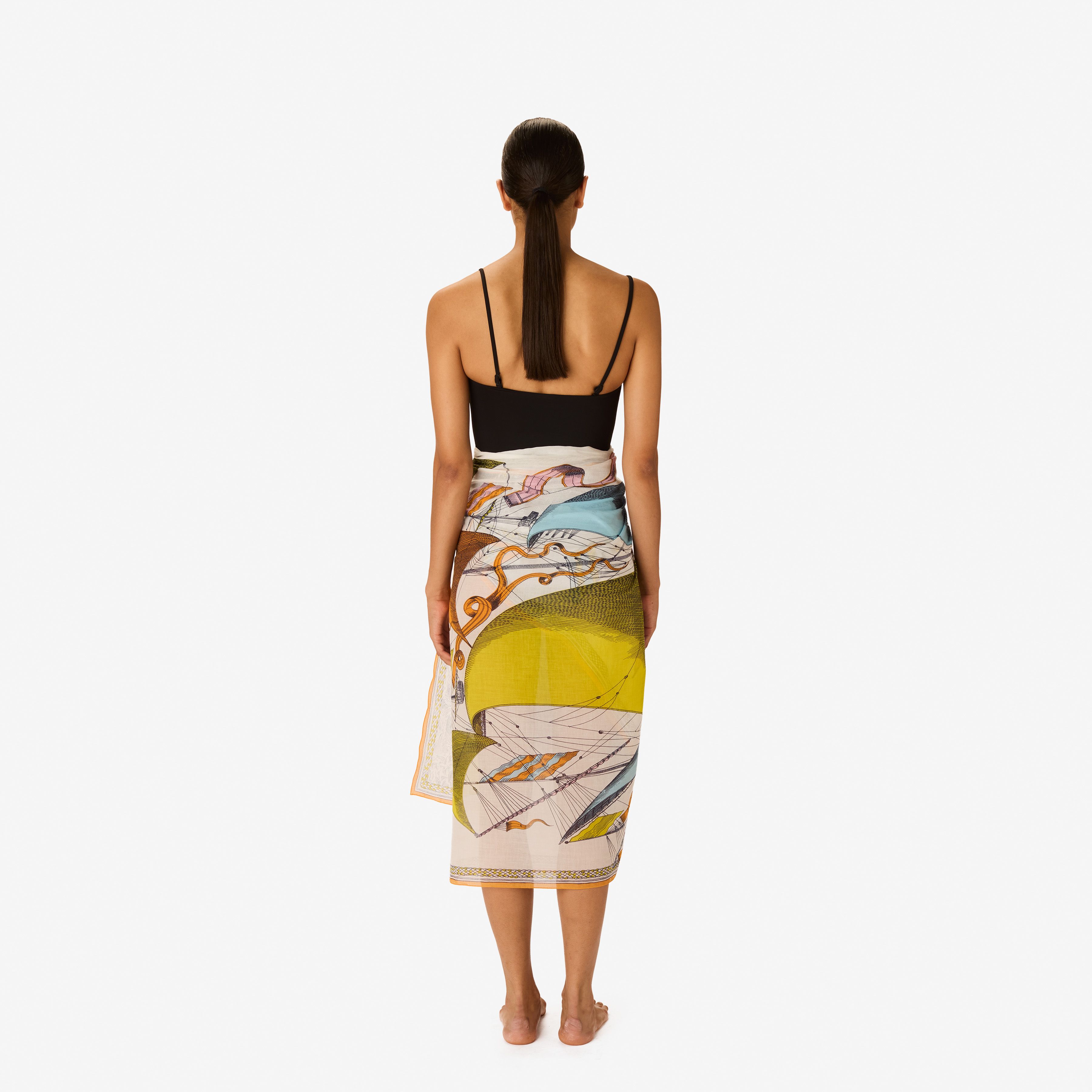 Scarf 100 - Des Rives et des Reves - Multicolor