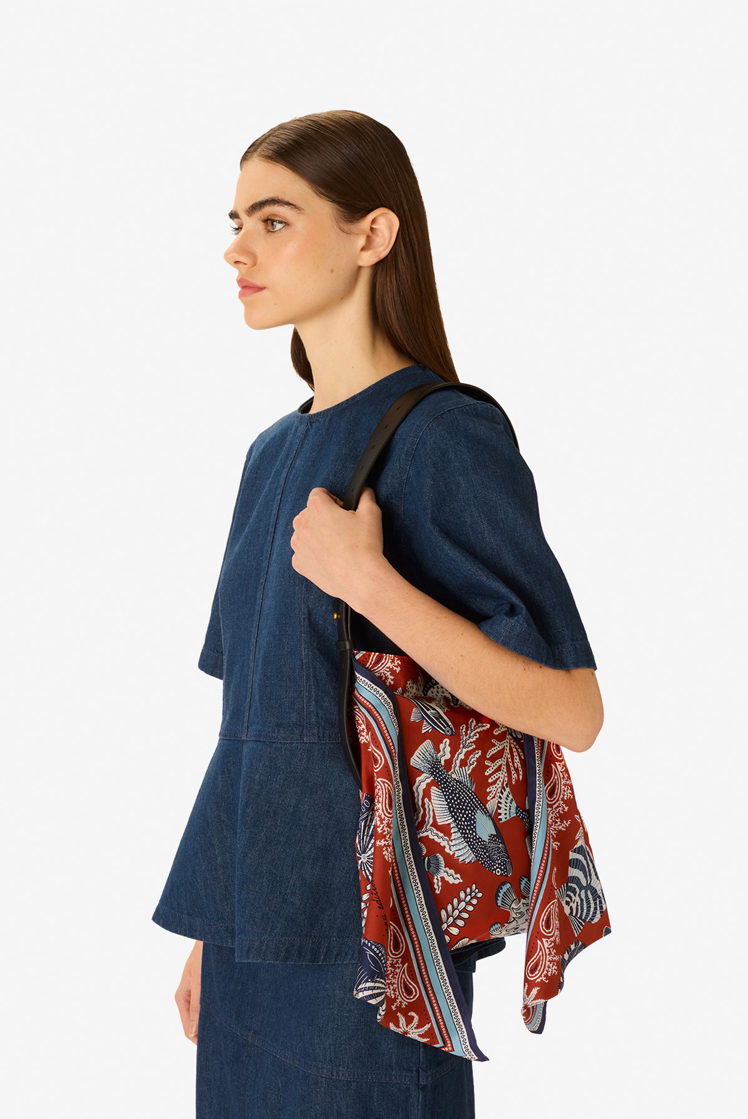 Scarf Bag - Neptune - Terracotta
