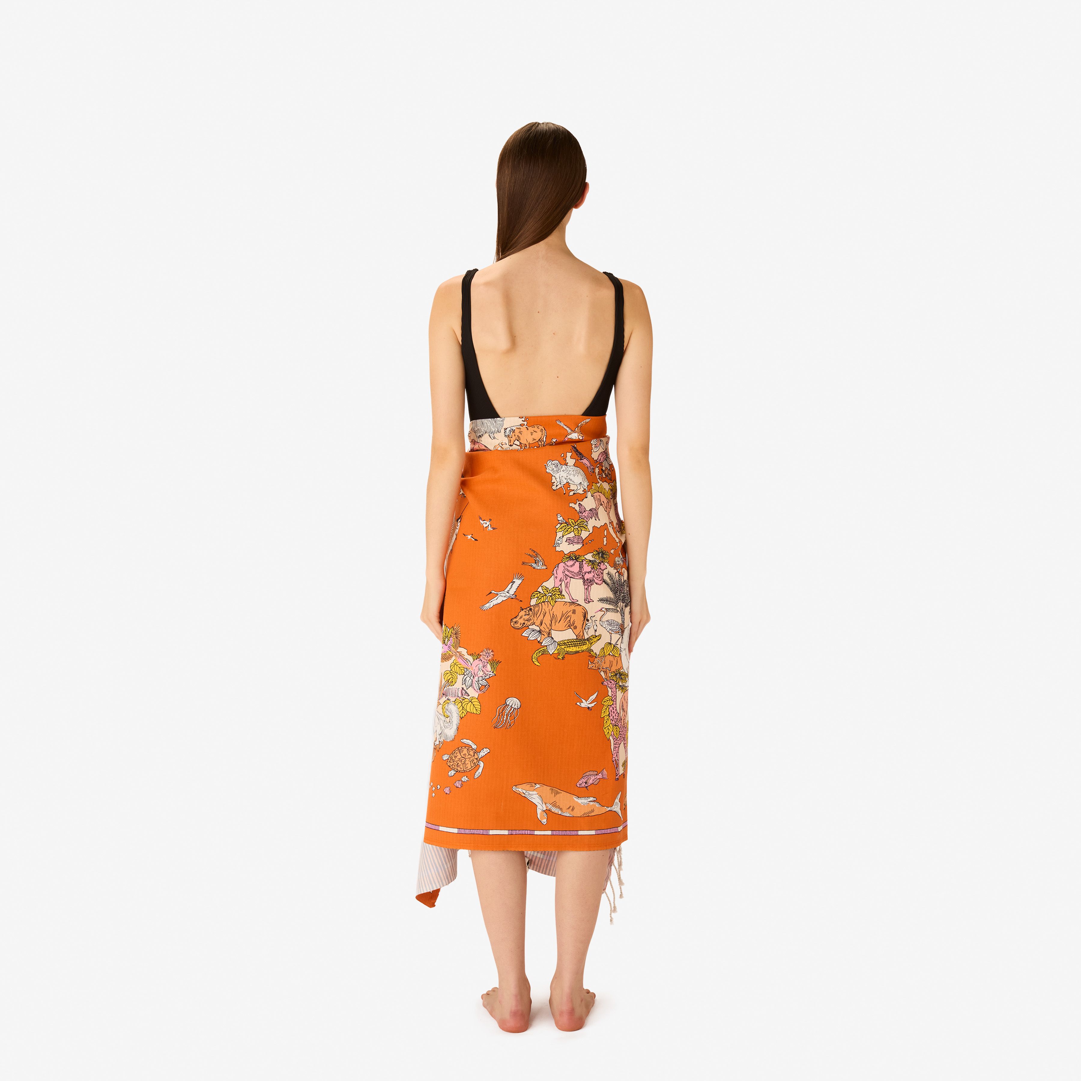 Fouta Towel 100 - Atlas - Orange