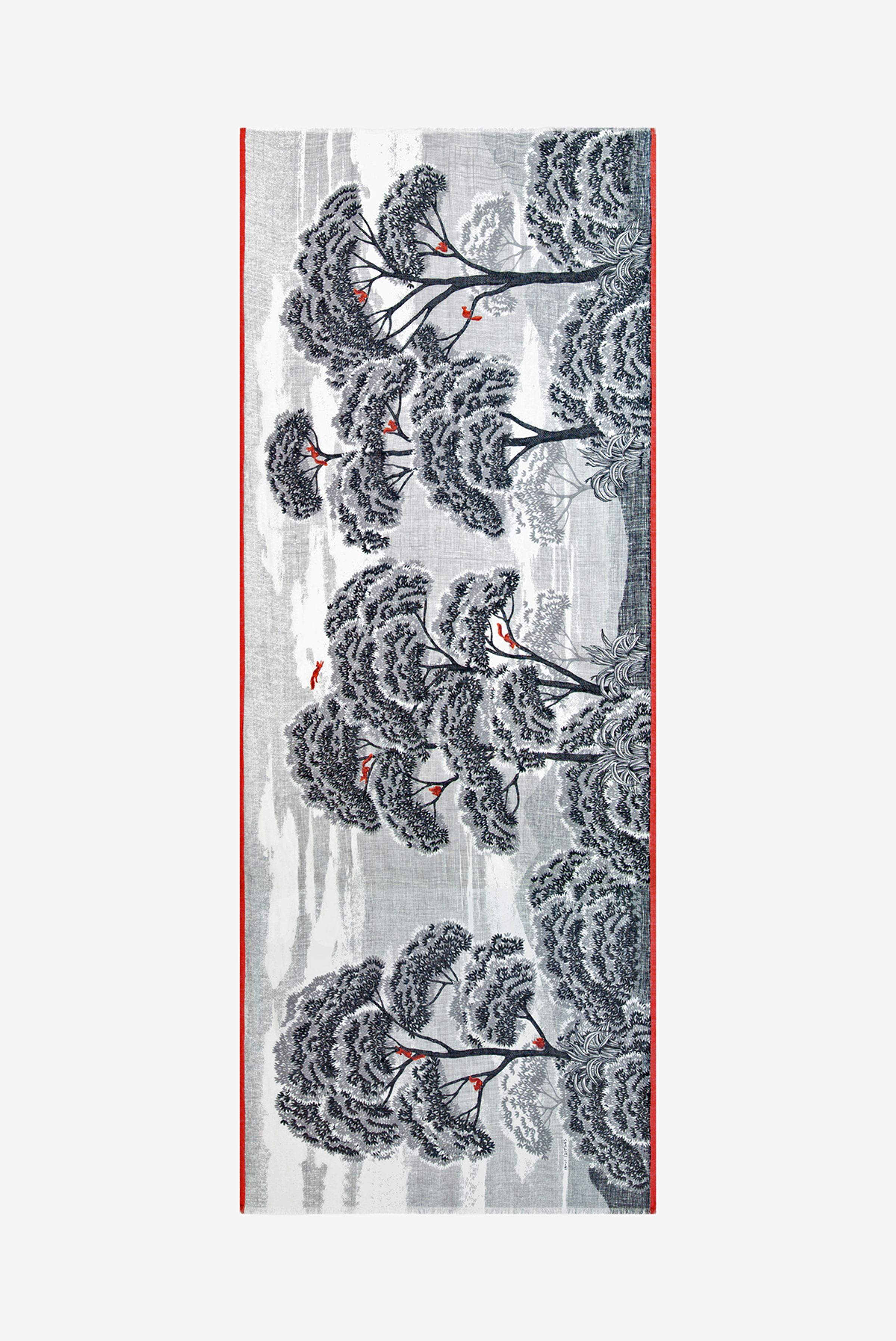 Scarf 70 - Ambroise - Grey