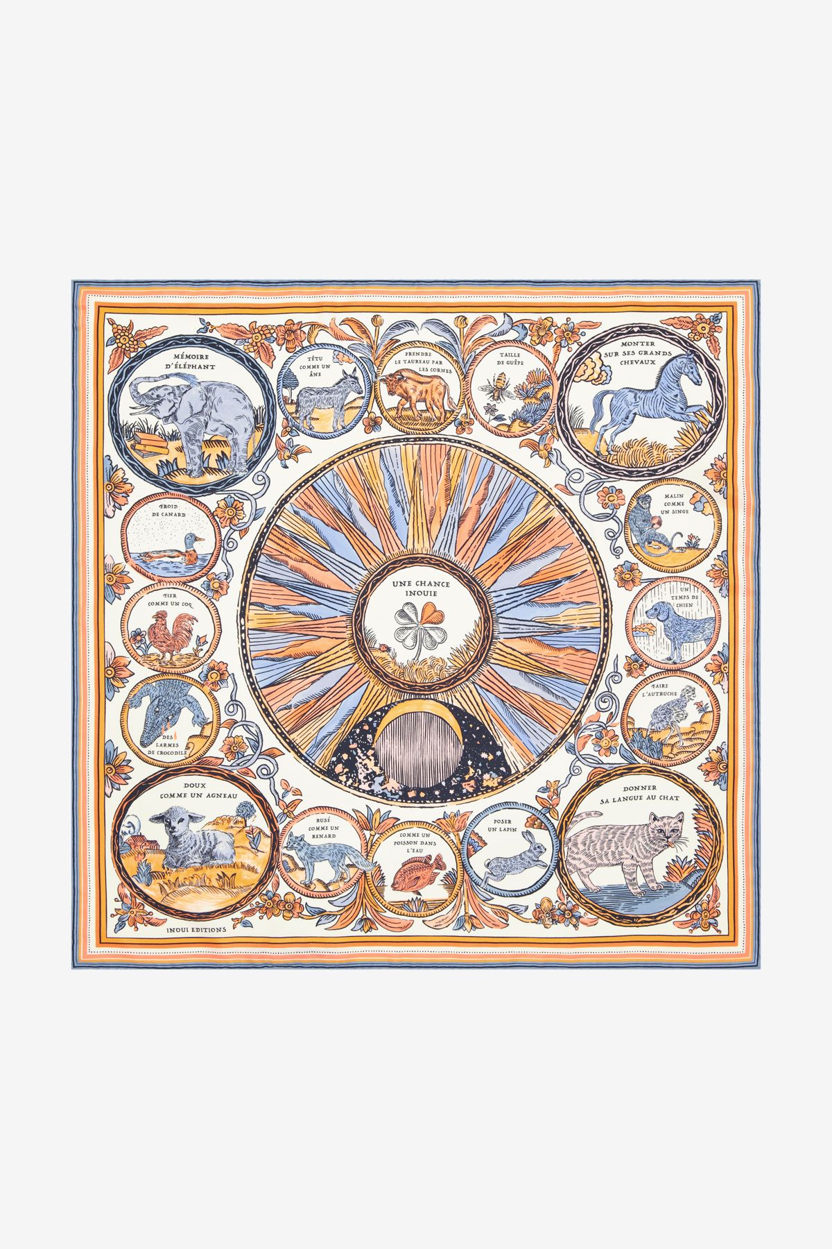 Square 70 - Chance Inoui - Orange